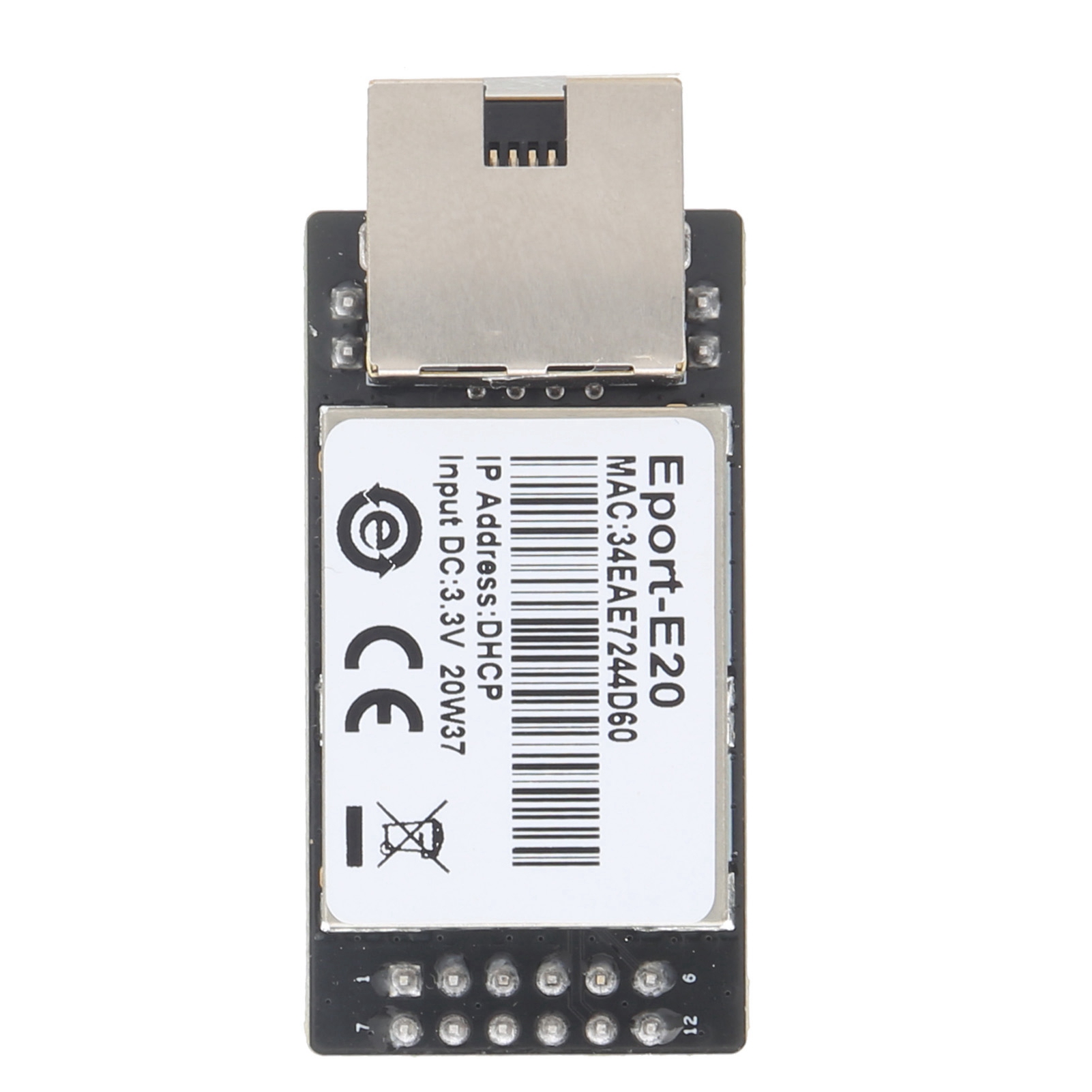 Hf-e20 Kunststoff-rj45-seriell-zu-ethernet-zu-ttl-modul Für Freertos