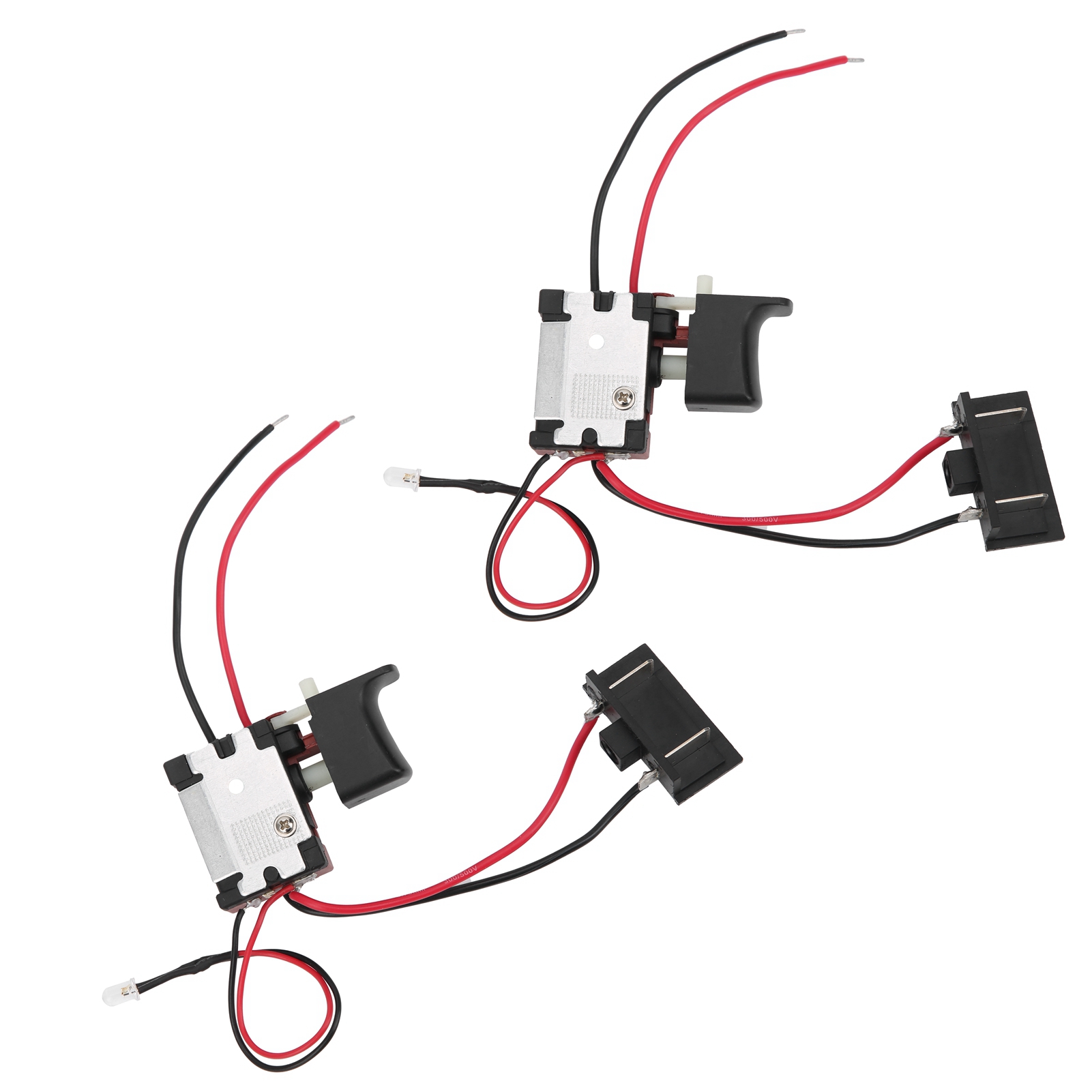 2 Stück Hauptschalter, Steuerplatine, Elektrischer Schlüssel, Stufenlose Cw/ccw-einstellung
