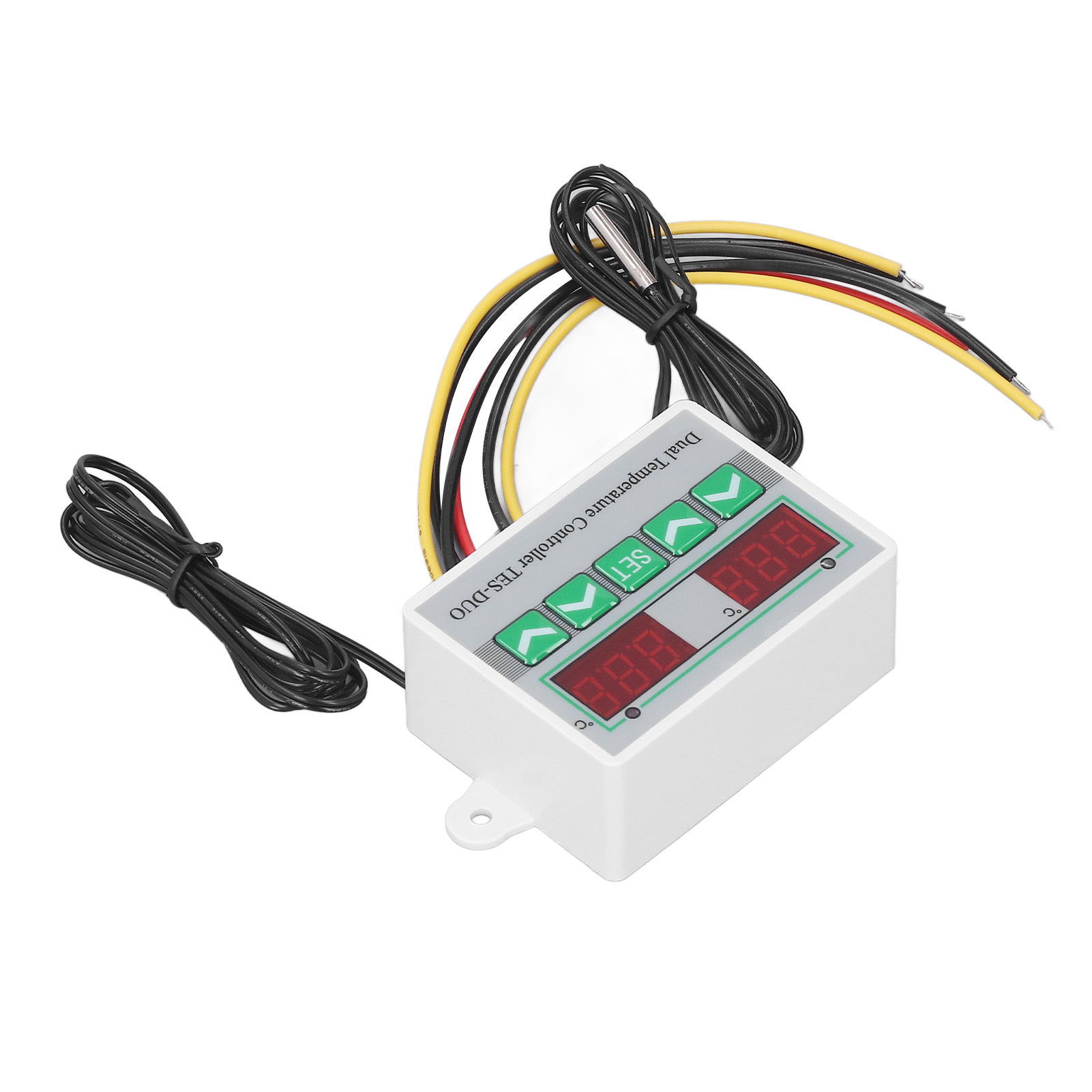 Hochpräziser, Multifunktionaler Elektronischer Thermostat Mit Doppelanzeige Und Doppelsteuerung, 220 V