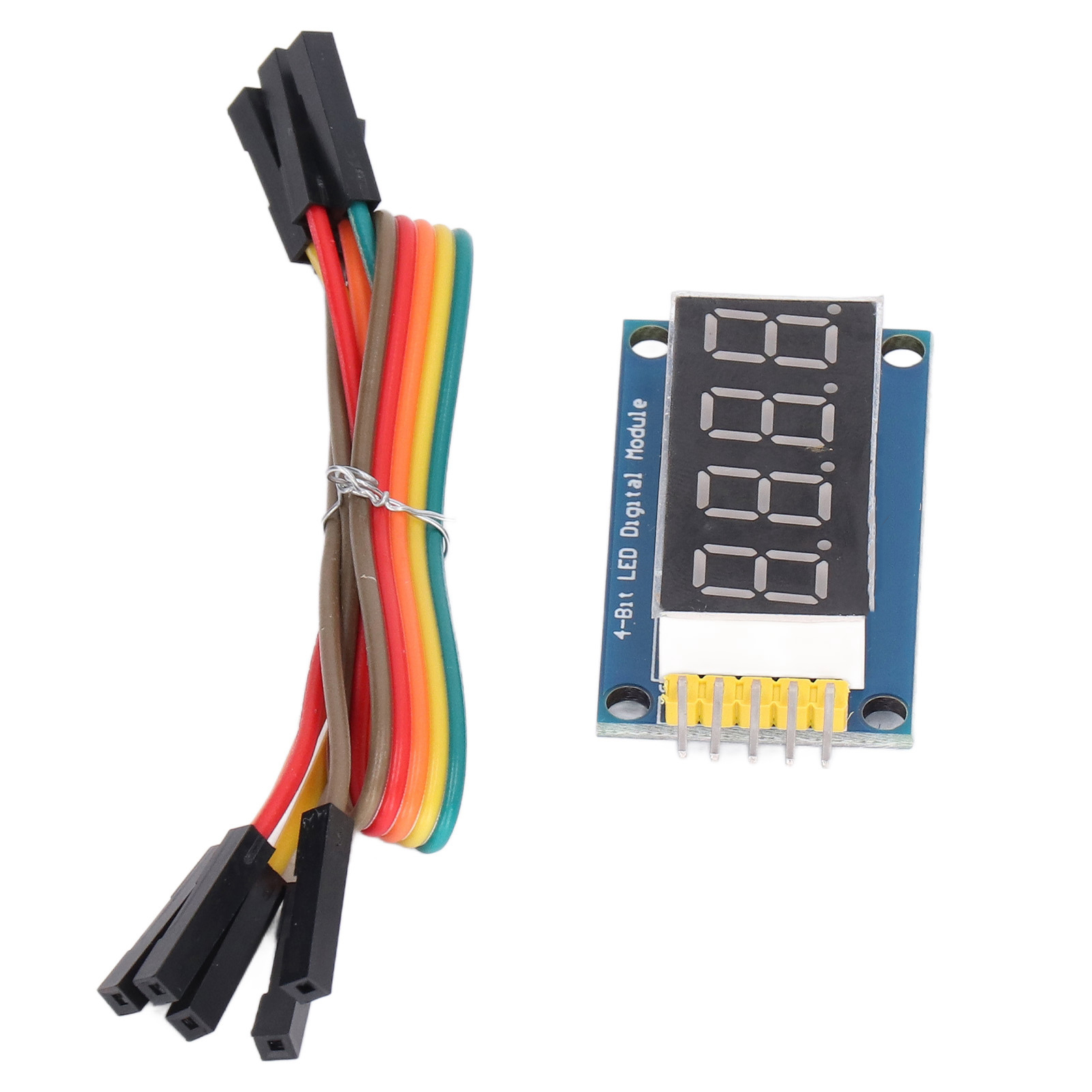 4-stelliges Digitalanzeigemodul Mit Led-röhre, 74hc595-treiber Und 3,3v – 5v-jumper