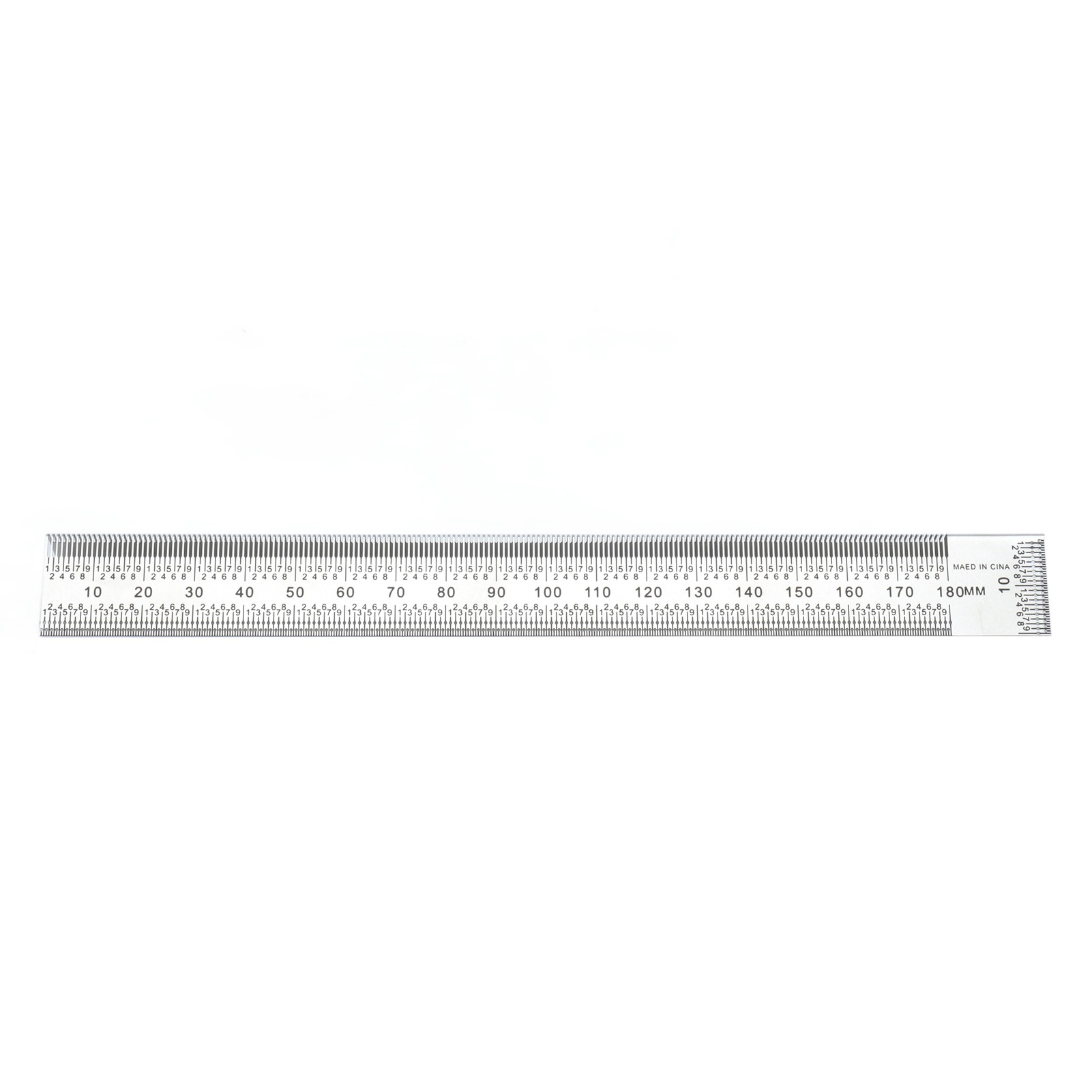 Präzisions-winkellineal Aus Edelstahl, 90°-markierungslineal Für Holzbearbeitung, 0–180 Mm