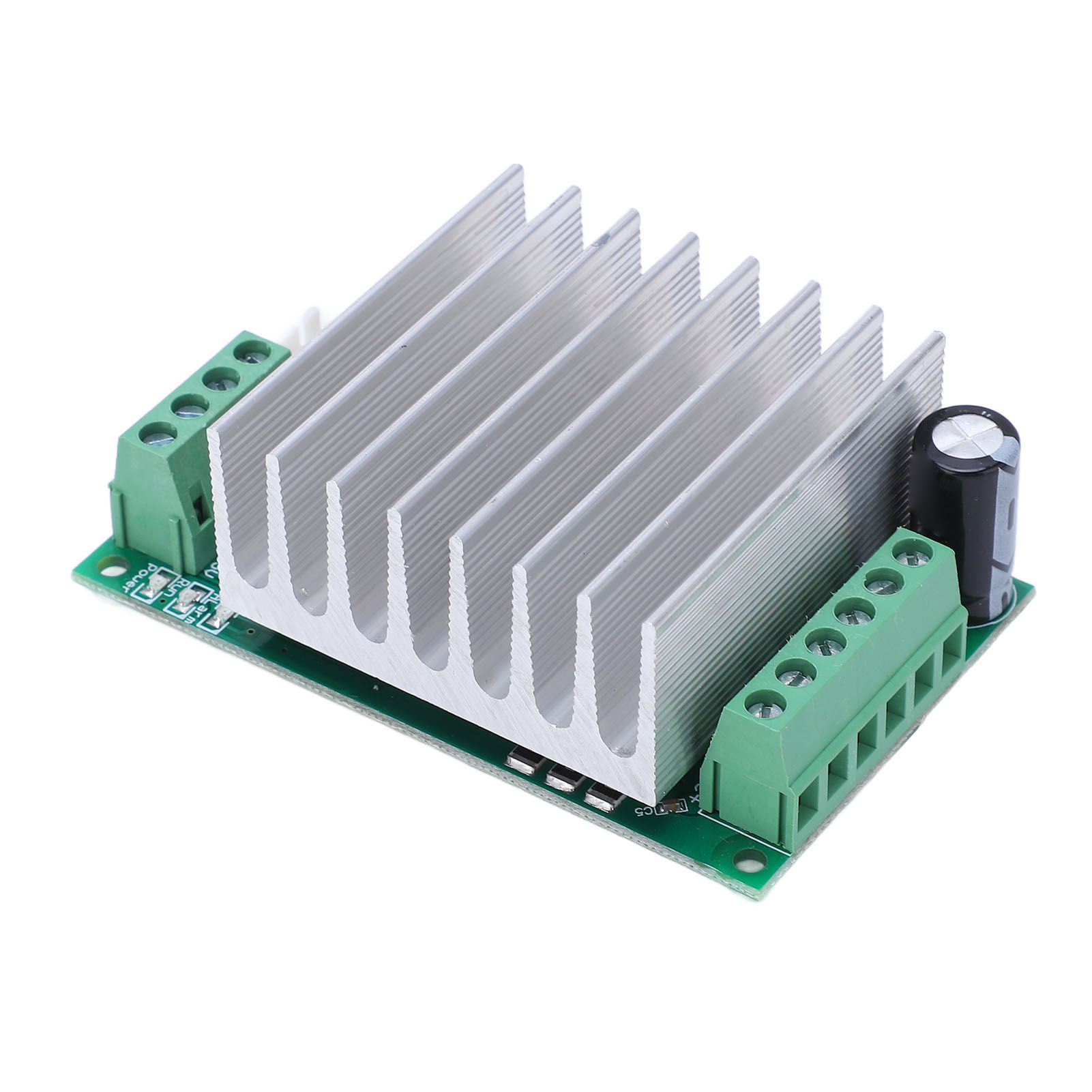 Steuerplatine Für Einachsigen Schrittmotor, Halbgeschütztes Steuermodul Mit Grünem Signalkabel