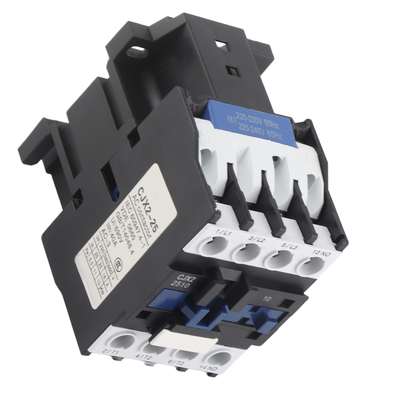 Ac No-schützspule Für Motorstromversorgung, Steuerungen Und Anzeigen Cjx2-2510 220 V 50 Hz 25 A