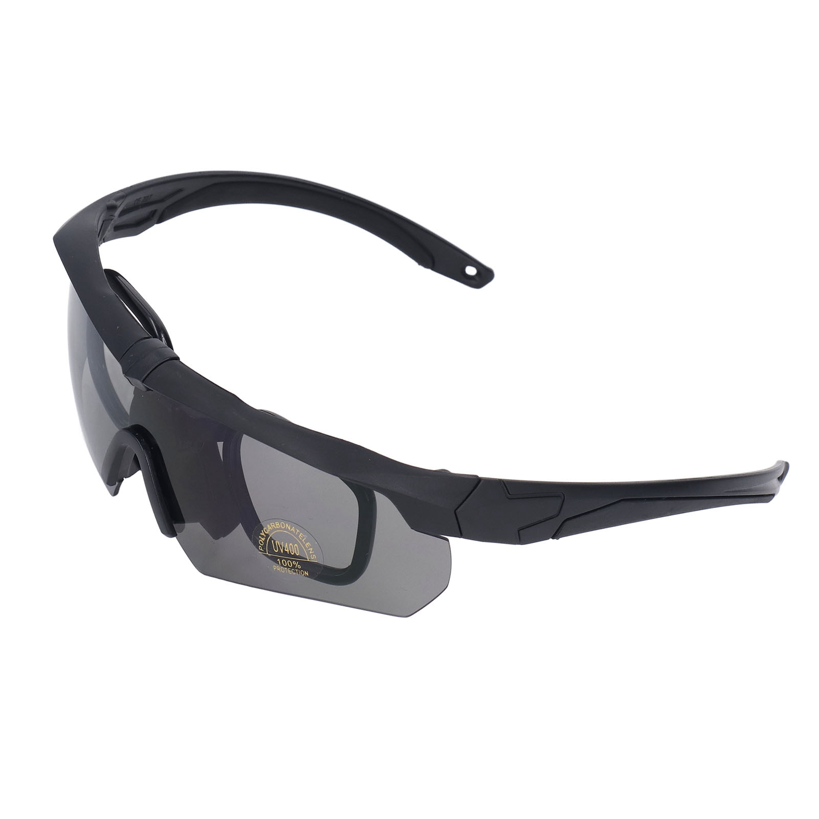 Stoßfeste Fahrradbrille Für Den Outdoor-einsatz Mit Austauschbaren Klaren Gelben Gläsern