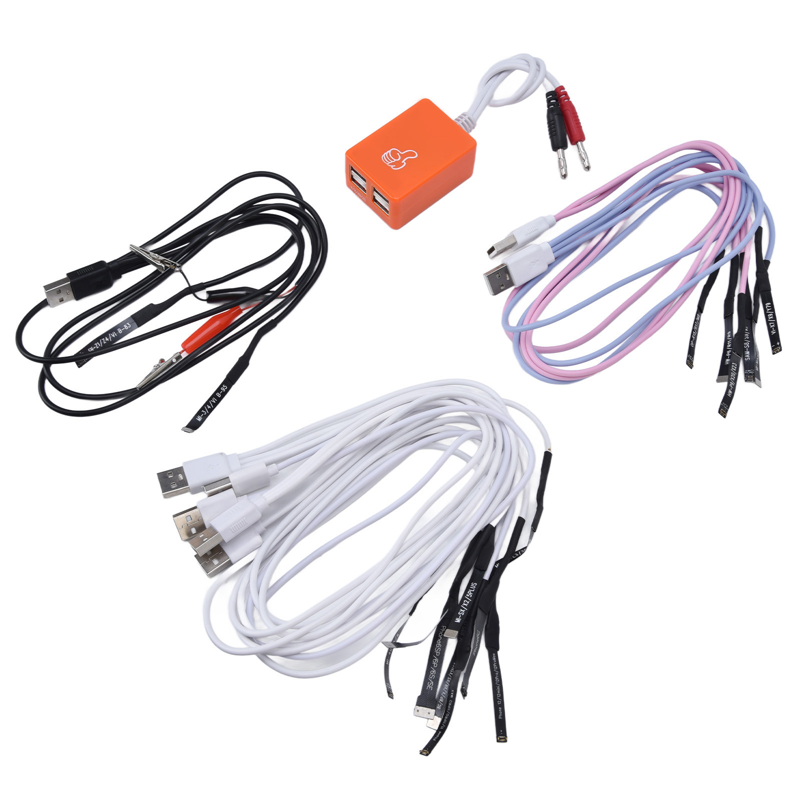 Usb-stromkabel Für Die Reparatur Und Prüfung Von Mobiltelefonen, Pvc-kabel Mit Verlängerungsschnittstelle