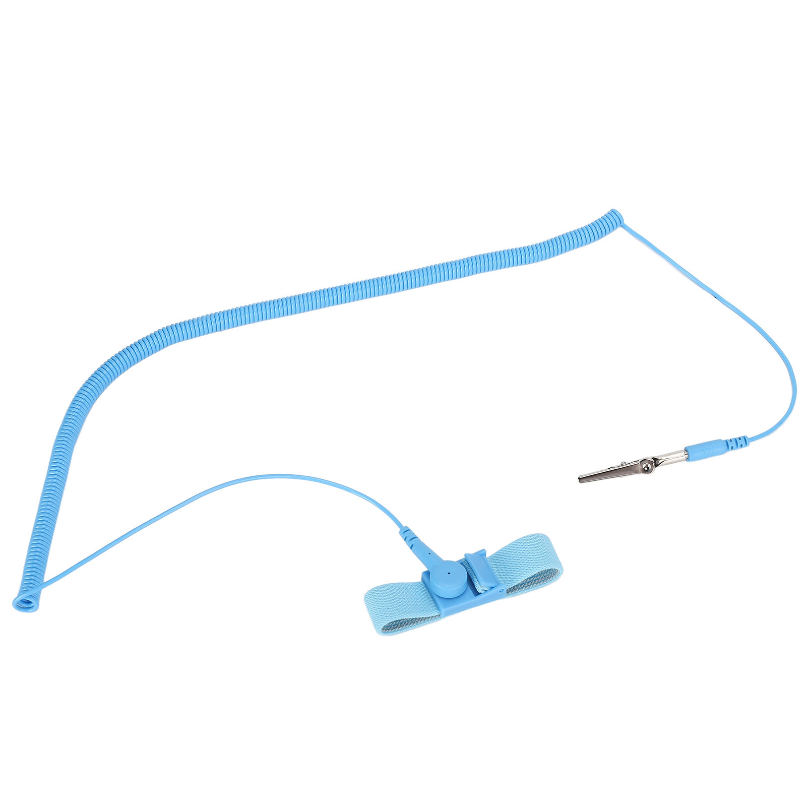 Verstellbares, Antistatisches Pu-armband Mit Clip Für Elektronikreparaturen