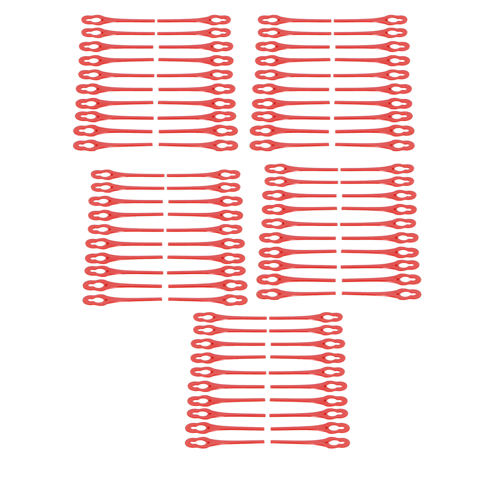 100 L70 Schneidmesser Für Rasenmäher Und Gartenscheren, 12 X 7 Mm