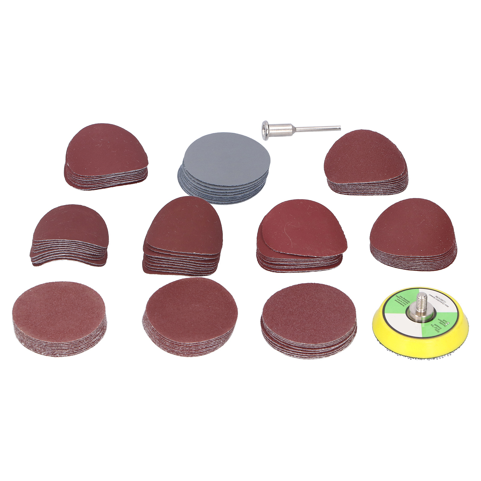 Set Mit 102 Schleifscheiben, 5 Cm (2 Zoll) Durchmesser, Mit Verlängerung Und Zubehör Für Elektrische Schleifmaschinen