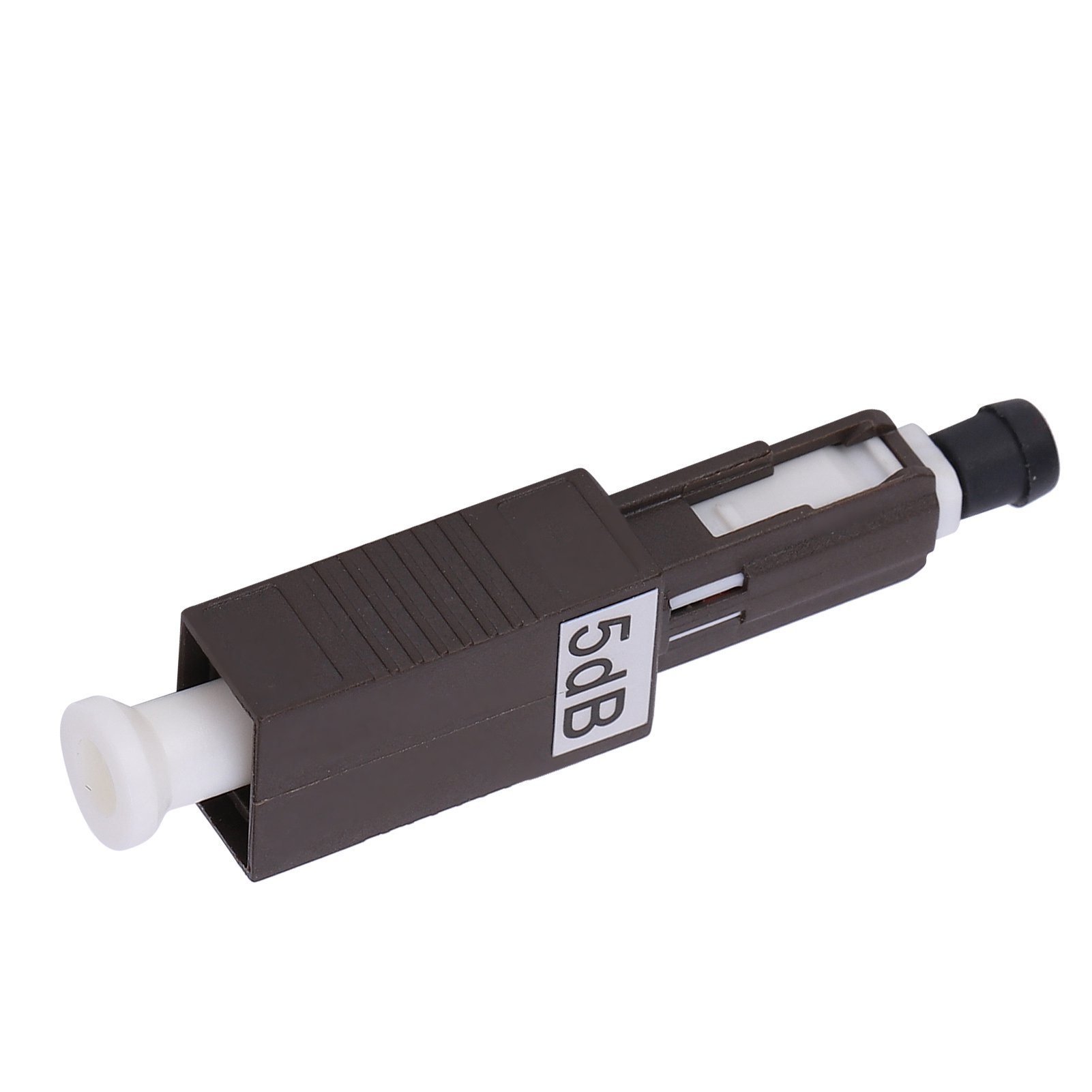 Mu/upc-5dbmu Singlemode-faseroptik-dämpfungsflanschadapter (1310–1550 Nm), Keramikferrule