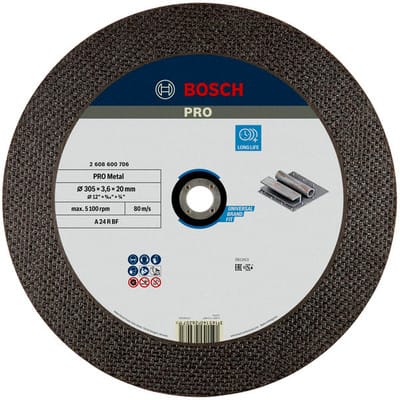 Pro Metal Trennscheibe, 300 x 3,5 x 20 mm - Bosch