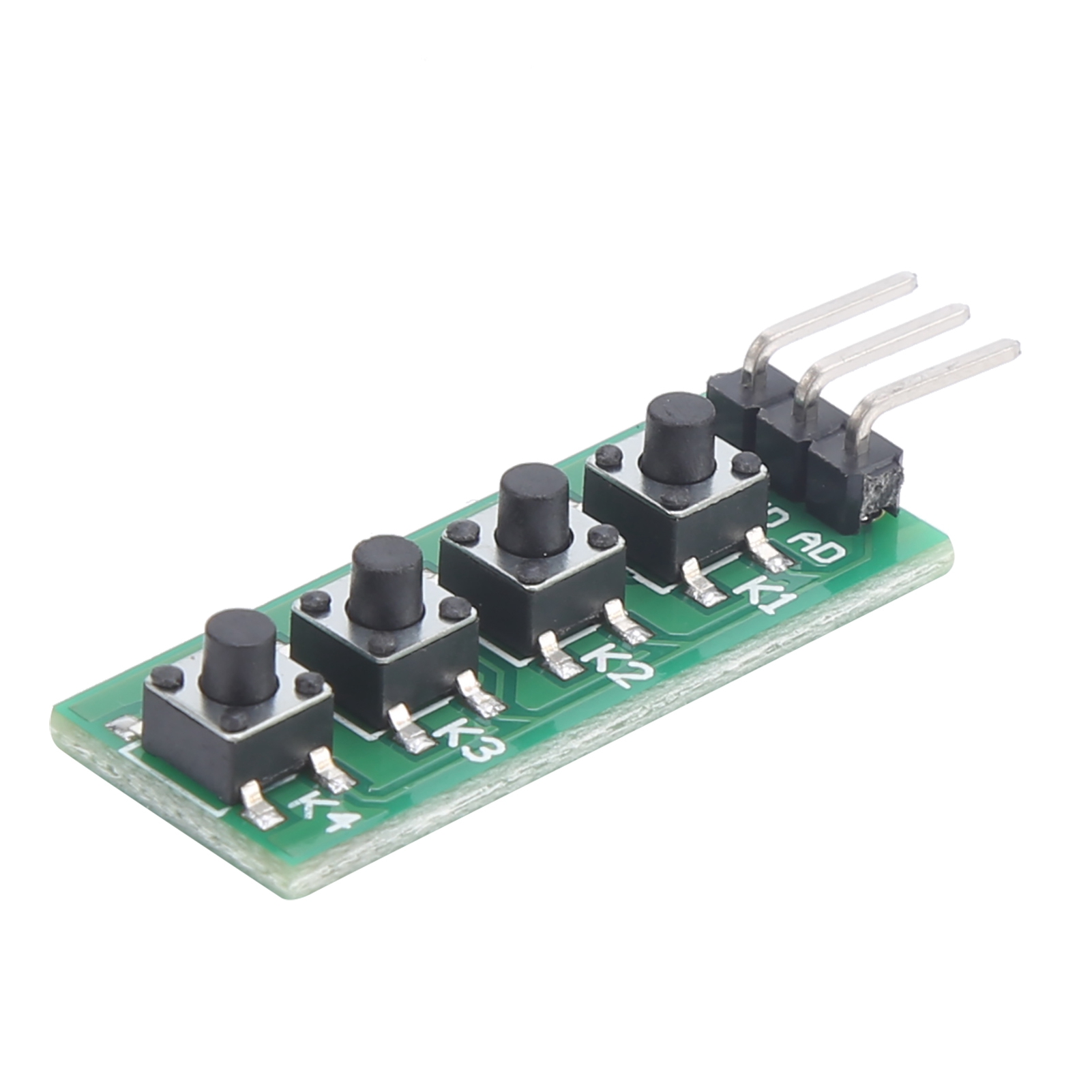 Kompaktes 4-tasten-tastaturmodul, 1 Analoger Ausgang (ad-pin) Kc11b04