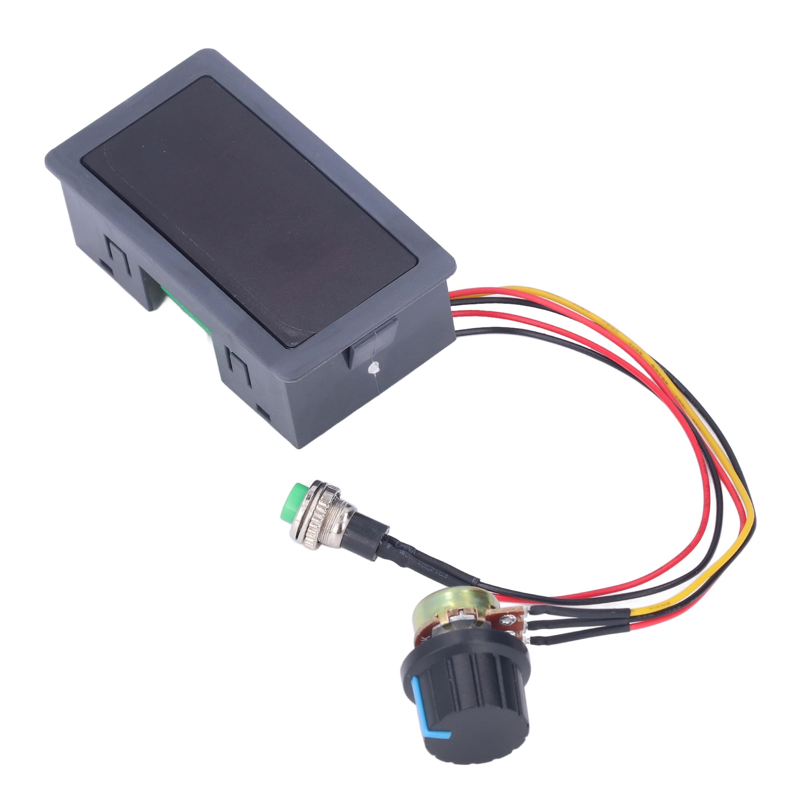 Drehzahlregler Für Gleichstrommotoren Mit Digitalanzeige, Stufenloser Pwm-drehzahlregelung Und 14,2 Mm (0,56 Zoll) Led.