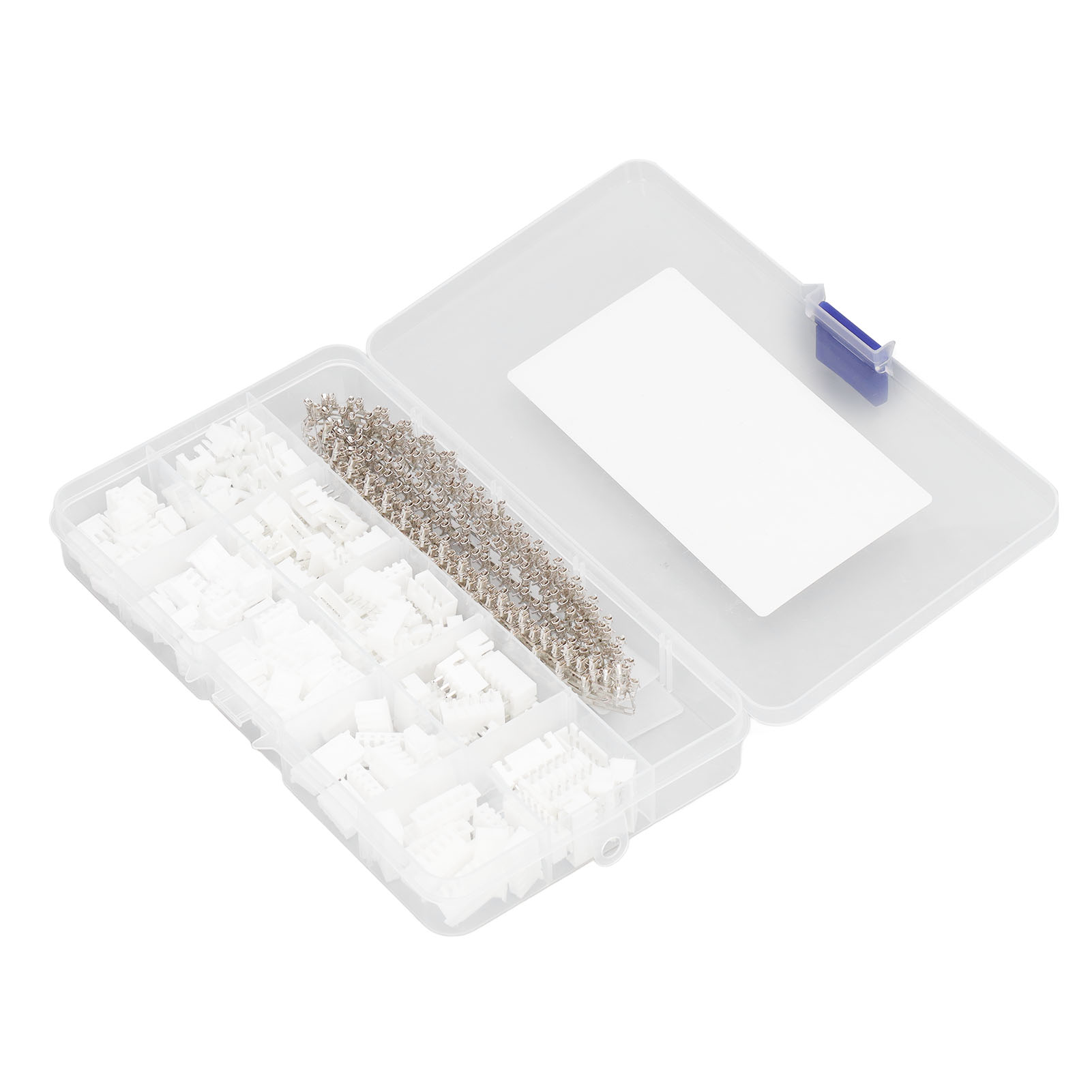 Anschlussklemmen-set Mit 2,54 Mm Rastermaß, Pvc-verzinnten Kupferstiften, Stecker, Gehäuse.
