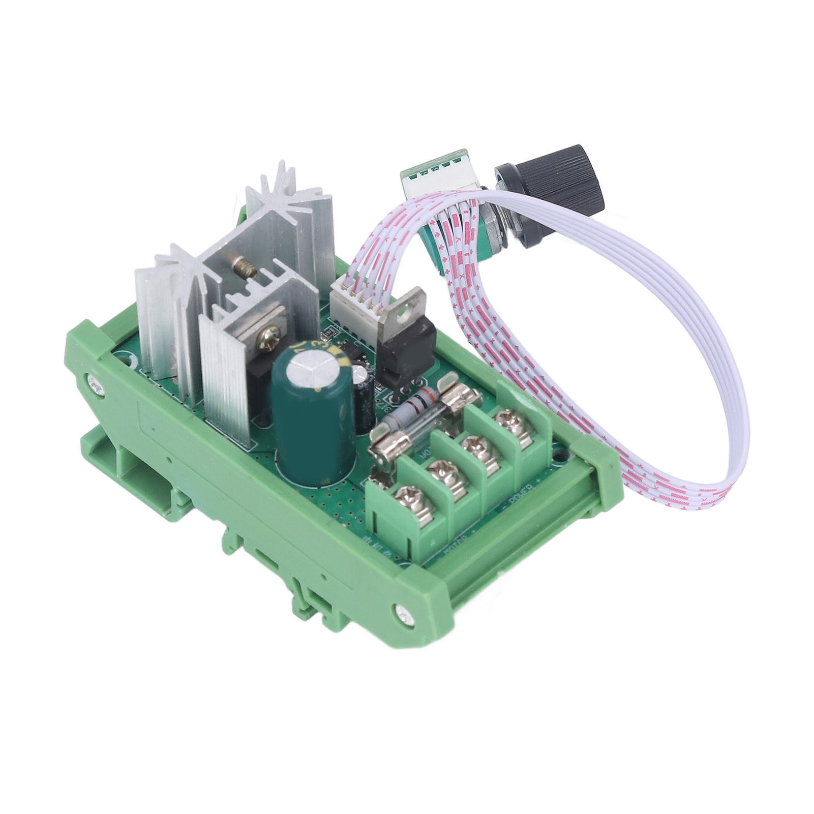 Drehzahlregler Für Gleichstrommotoren, Schienenmontiertes Motorsteuermodul, Pwm-regelung, 12–55 V Dc