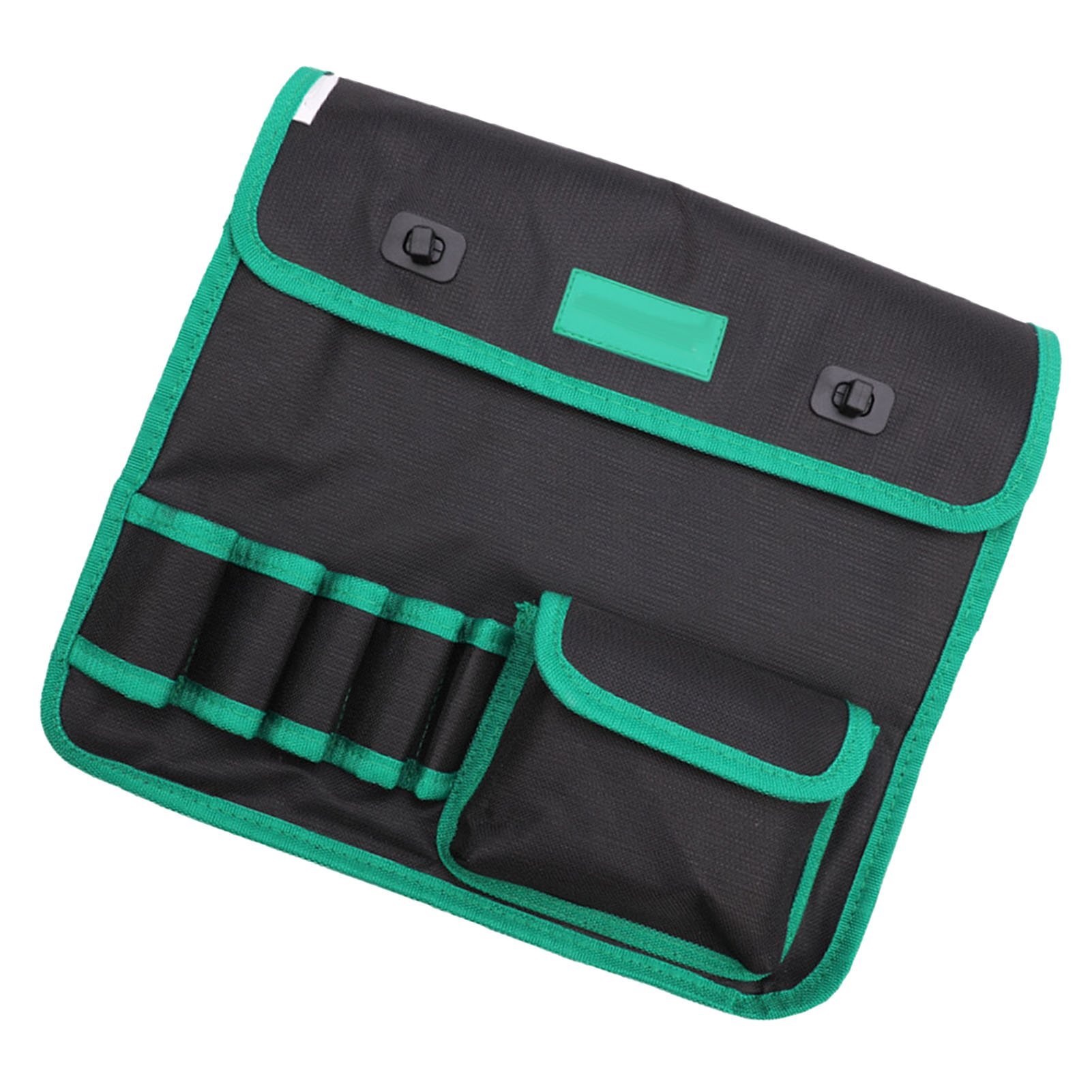 Große Werkzeugtasche Aus Wasserdichtem Oxford-gewebe Für Elektrikerwerkzeuge, Geeignet Für Elektrische Bohrmaschinen, 5 Löcher, Schultergurt, 280 X 100 X 350 Mm / 11 X 3,9 X 13,8 Zoll