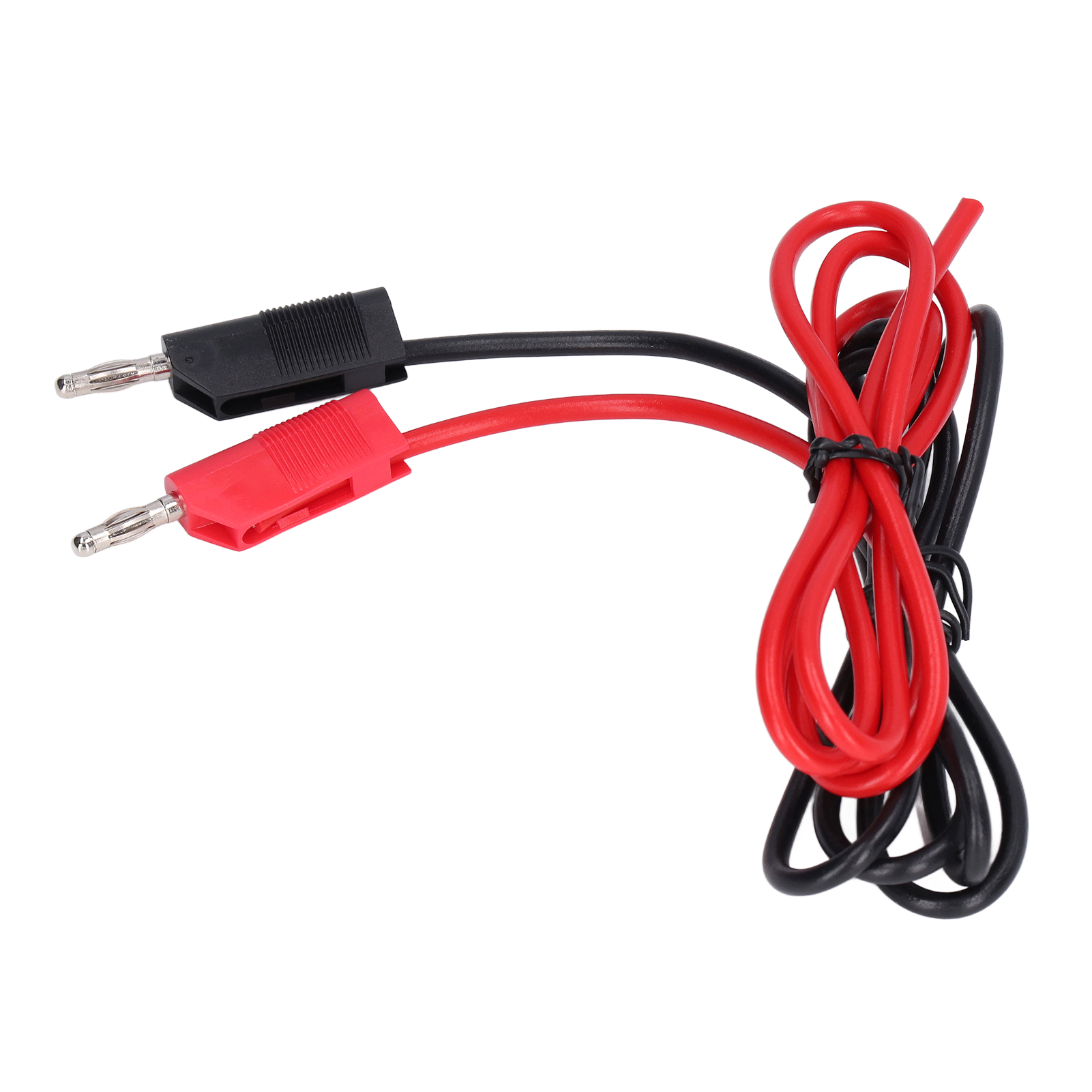 4-mm-bananenstecker-prüfleitungssatz (stecker Auf Stecker), 32 A 1000 V, Rot Und Schwarz, Für Elektrische Prüfungen