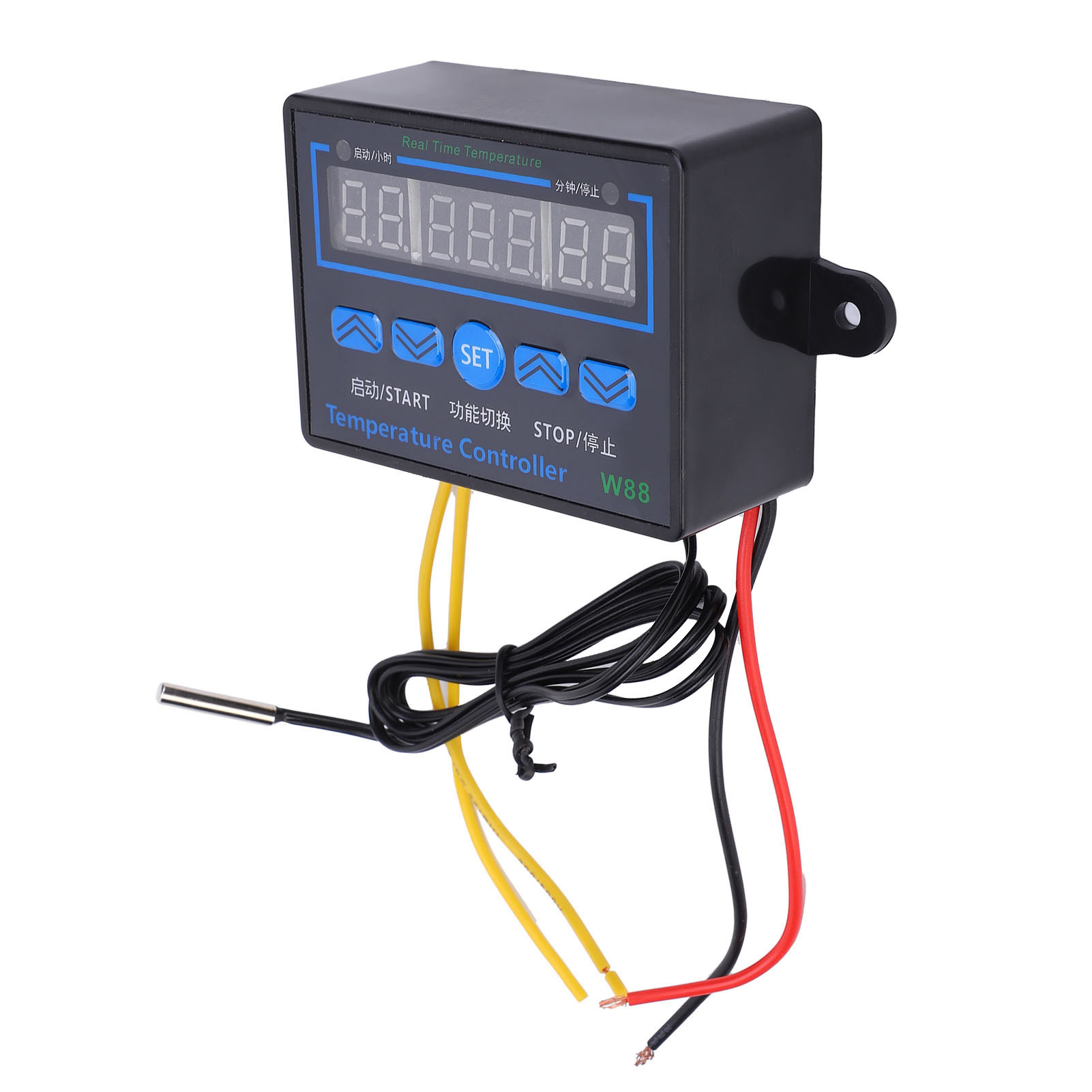 Hochtemperaturregler Mit 3 Anzeigen, Multifunktions-steuerschalter W88 -1999℃ 220v