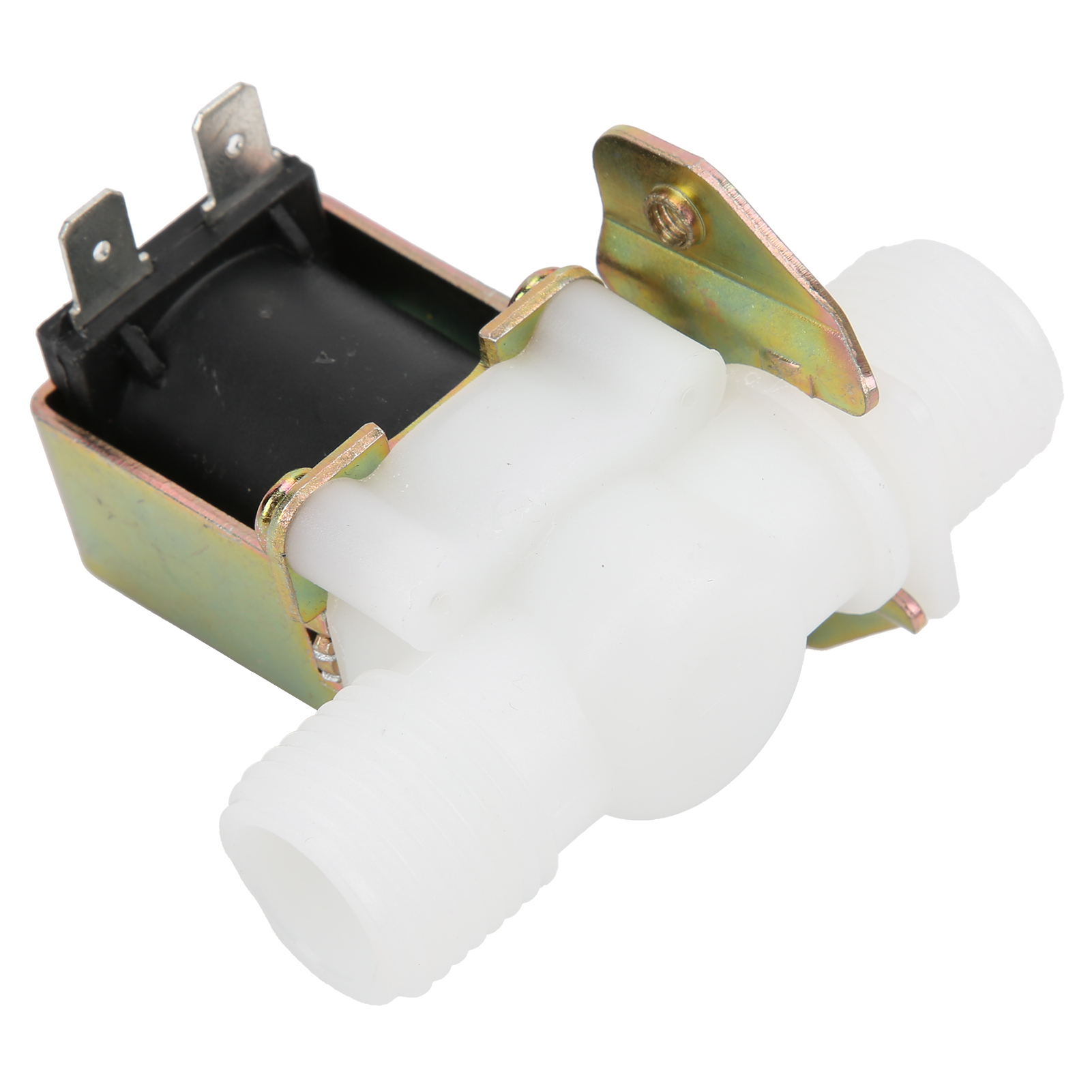 Magnetventil Aus Messing Und Nylon, Normalerweise Geschlossen, Ablassventil, Industrielle Steuerungskomponenten G1/2, 12 V Dc