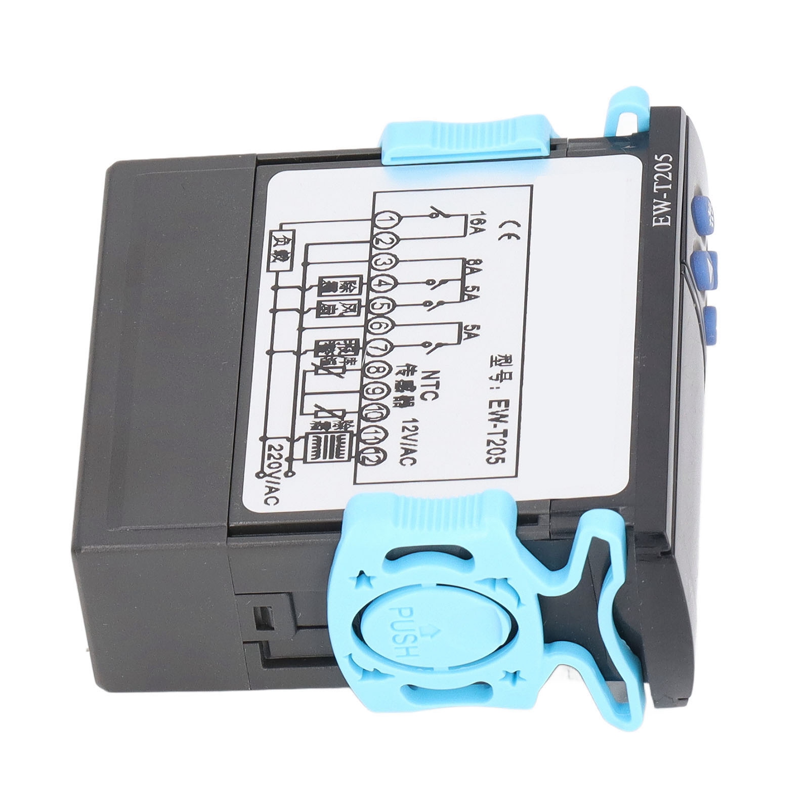 Hochpräziser Temperaturregler Für Kühlräume, Dedizierter Intelligenter Digitaler Thermostat Ac12v