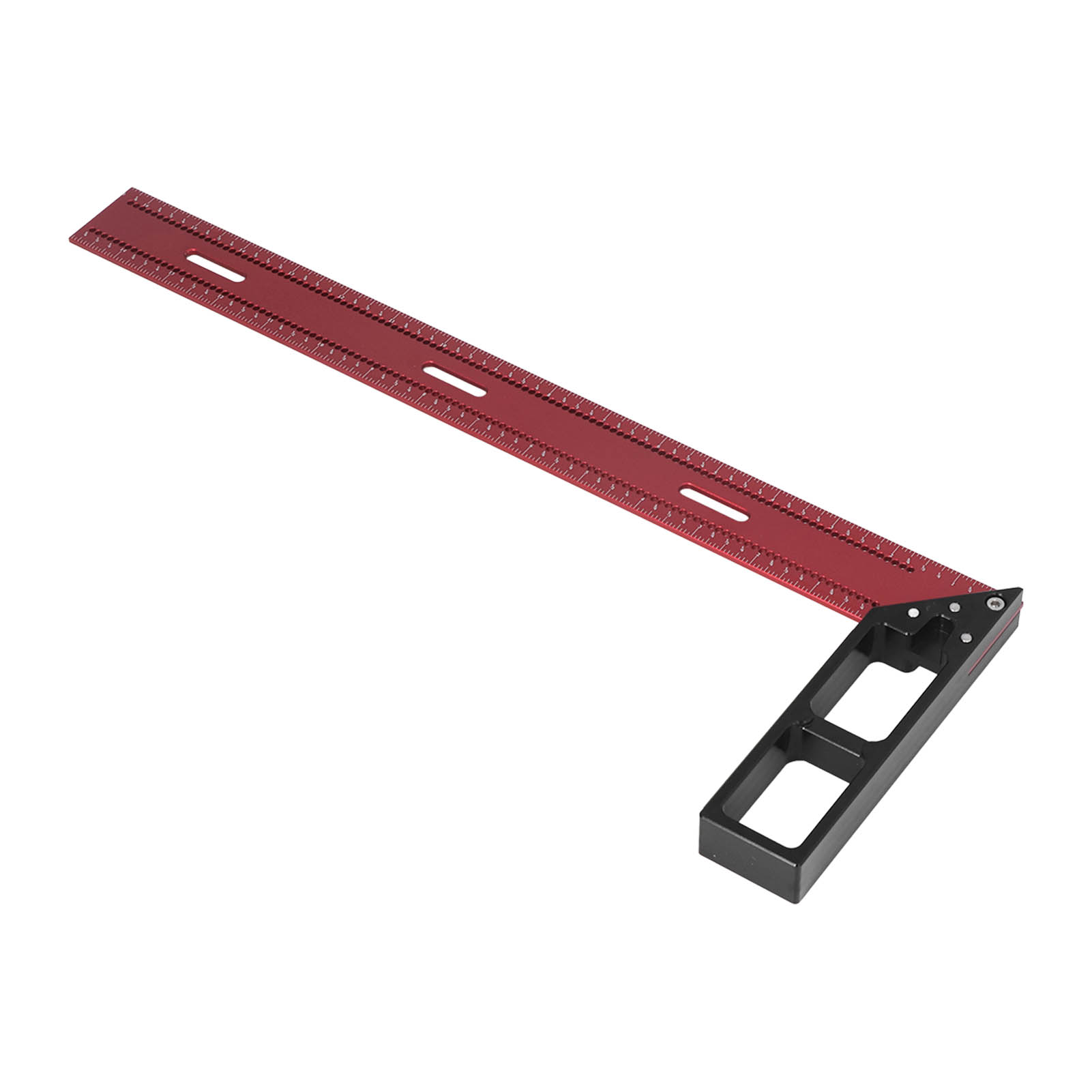 Präzisions-winkelmesser Aus Aluminiumlegierung Für Holzbearbeitung, Messen, Markieren Und Zeichnen, 42 Cm