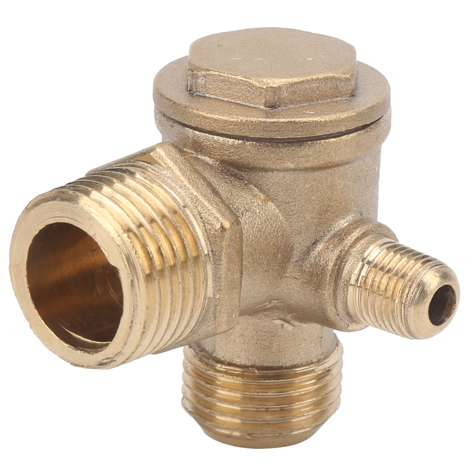 Gewinde-rückschlagventil Aus Messing, Zubehör Für Pneumatische Luftkompressoren 1/2x3/4-16x10
