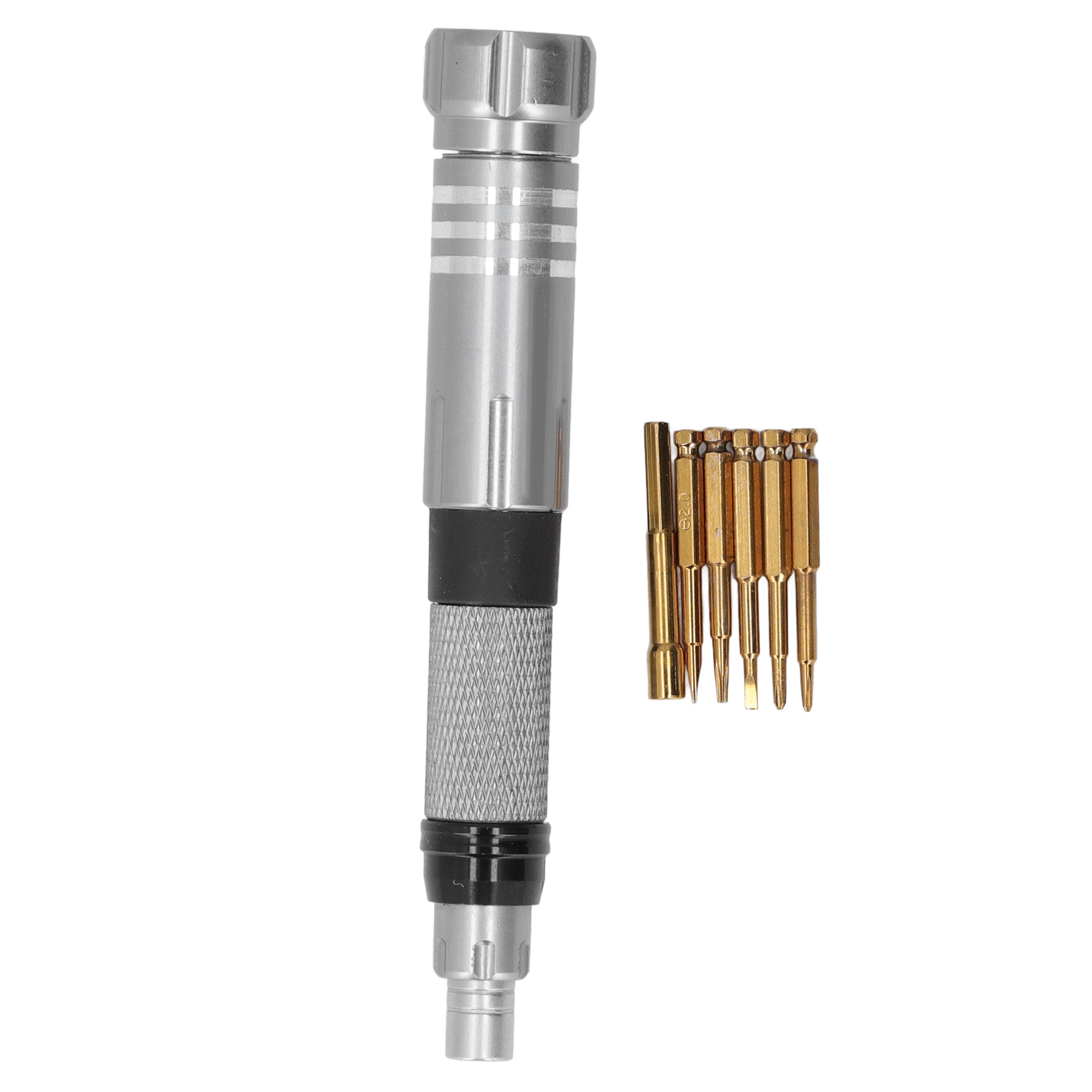 Bt8927b Multifunktionales Schraubendreher-set In Stiftform Mit 6 Einziehbaren Bits