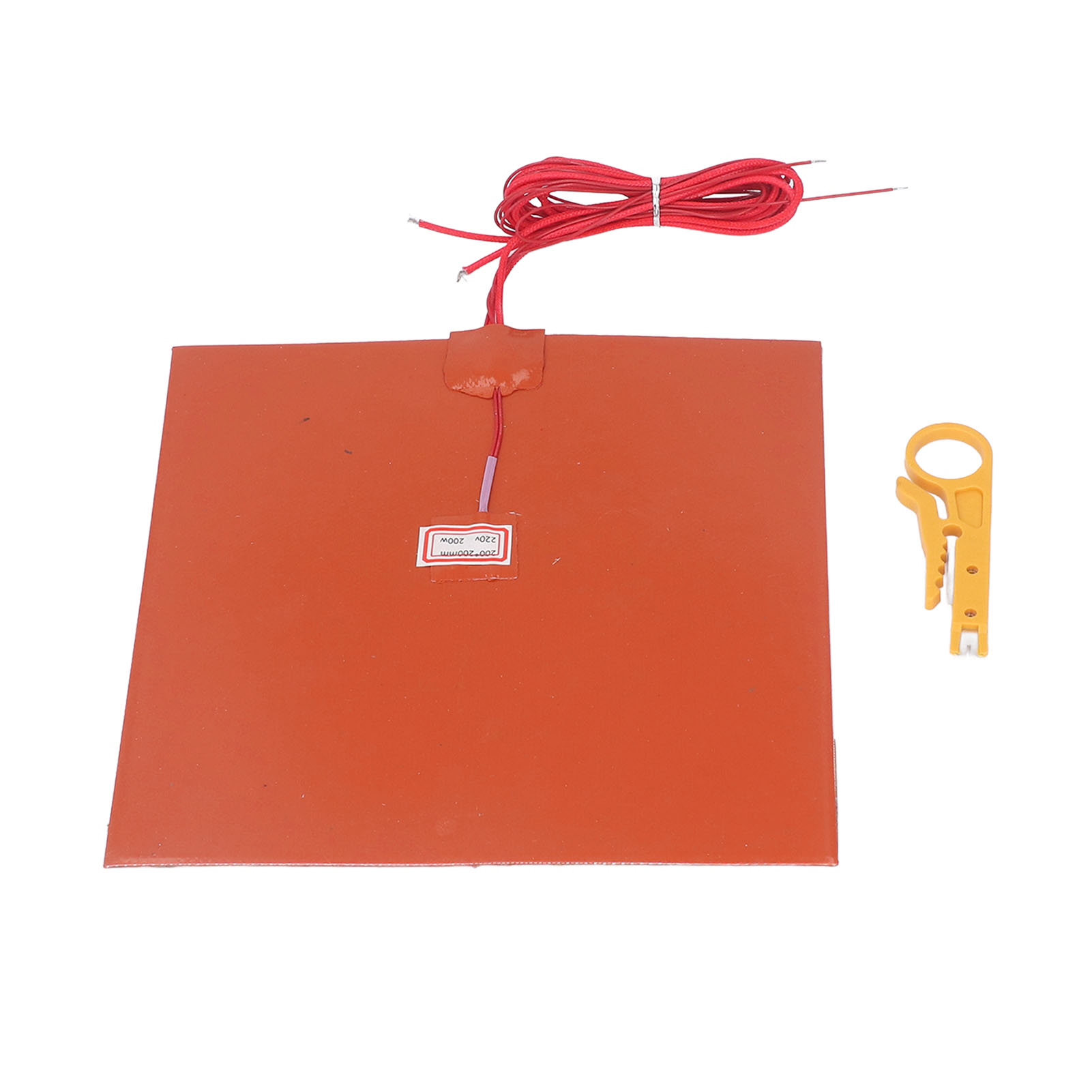 220 V Wechselstrom, 200 W Silikon-heizkissen Mit Abisolierzange, Flexible Heizdecke