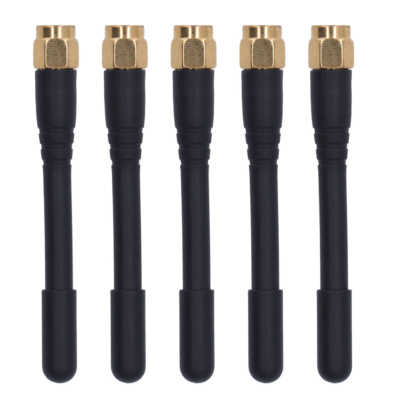 5 Stück Signalantennen, Omnidirektional, Wasserdicht, Dualfrequenz, Sma-stecker, 3 Dbi Gewinn