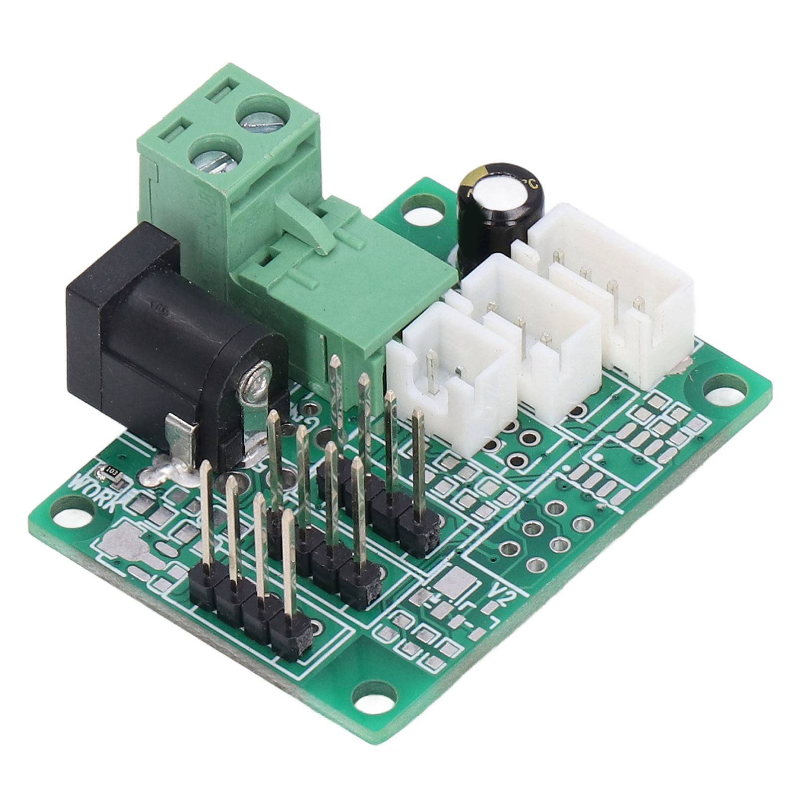 Lüfter-hub-controller-adapter, Splitter, Dc-eingangsbuchse Für Die Gehäusewärmeableitung