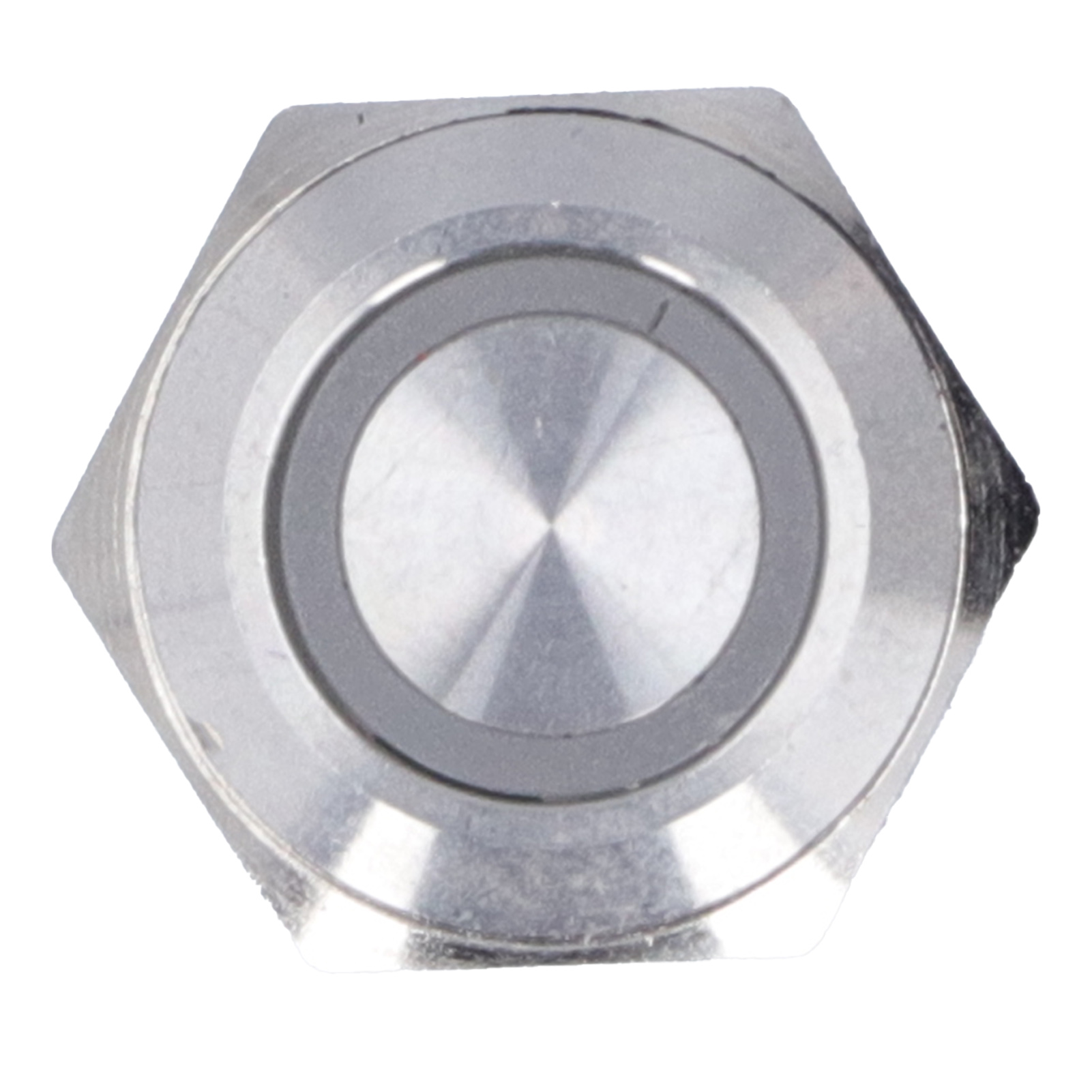 Packung Mit 5 Momenttastern Aus Metall, Selbstrückstellend, Ultradünn Und Wasserdicht, Mit Led, 16 Mm, Dc 12-24 V, Gelb.