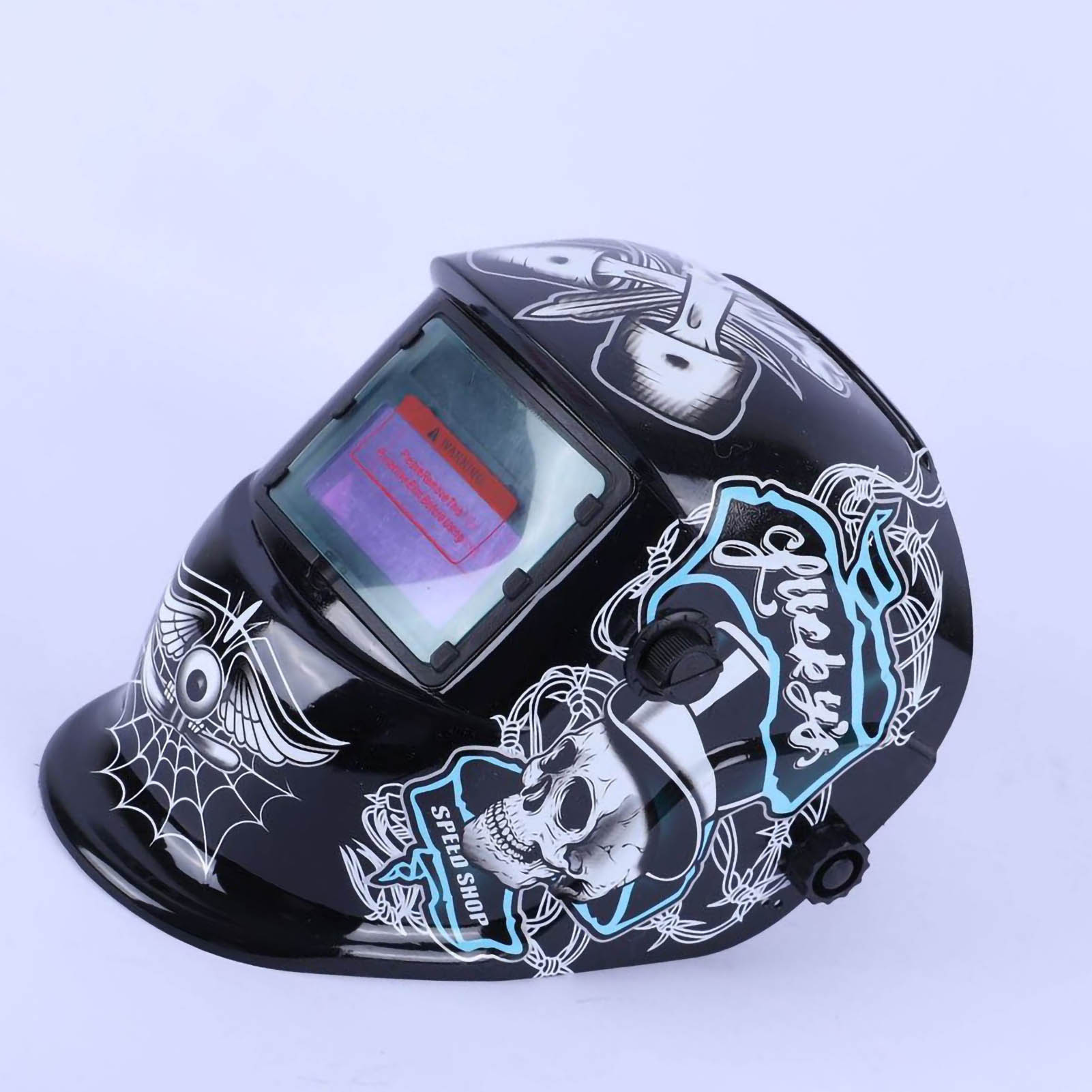 Schweißhelm Mit Hochklappbarer Schale, Lcd-bildschirm, Automatischer Abdunkelung, Stirnschutz, Isolierter Haube, Typ 4