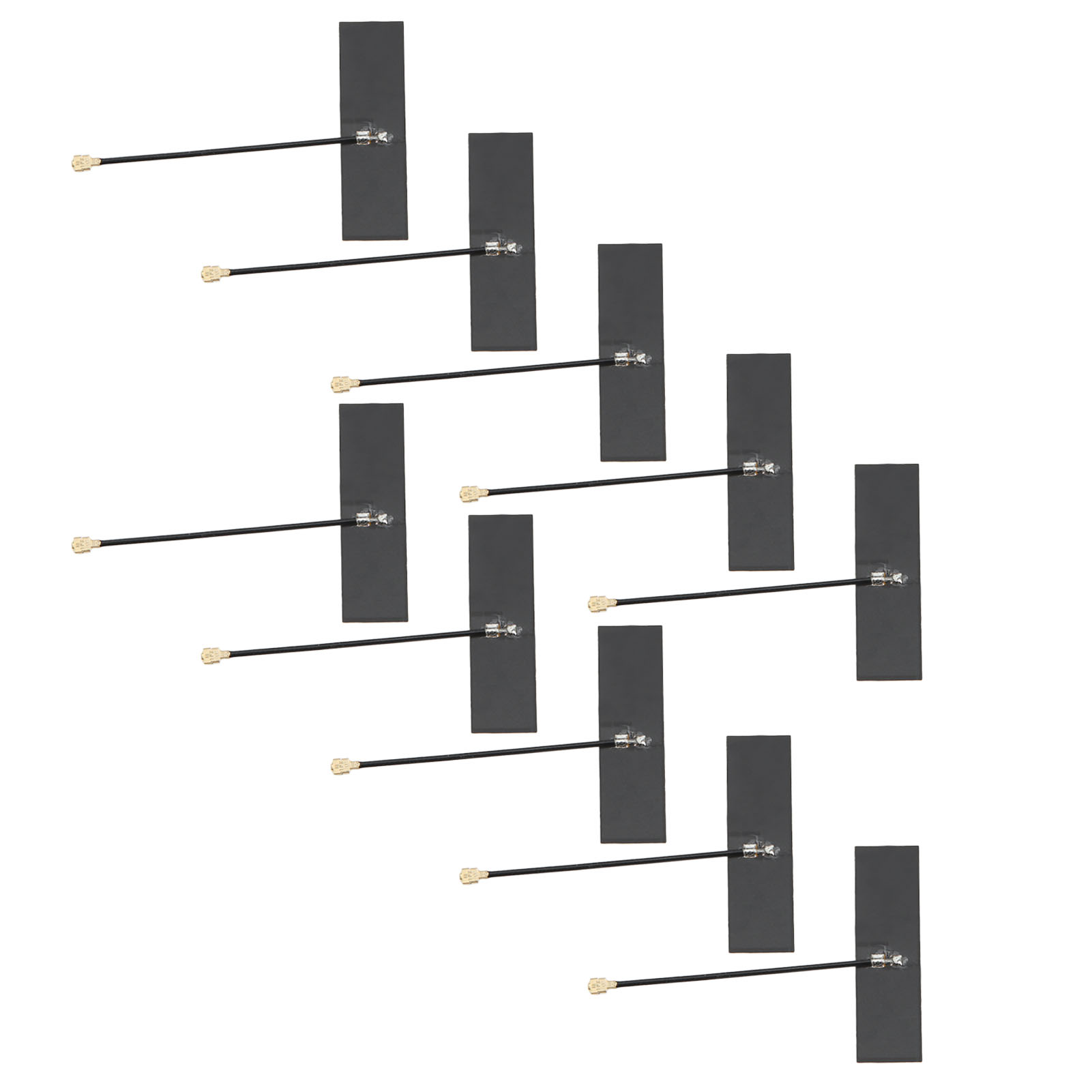 10 Interne Flexible T-förmige Fpc-antennen Für 2,4 Ghz, 4 Dbi Signalstabilität, Integrierte Flexible Antenne, Ipex Der 1. Generation