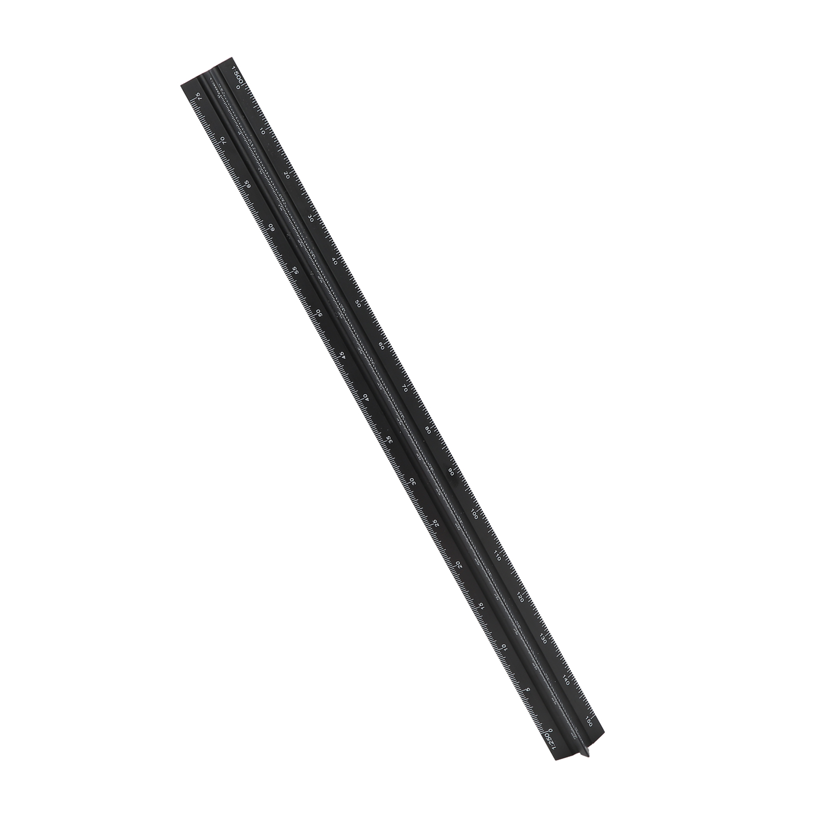 Dreieckiger Metalllineal Aus Aluminiumlegierung, Technisches Zeichenwerkzeug Für Ingenieure, 30 Cm