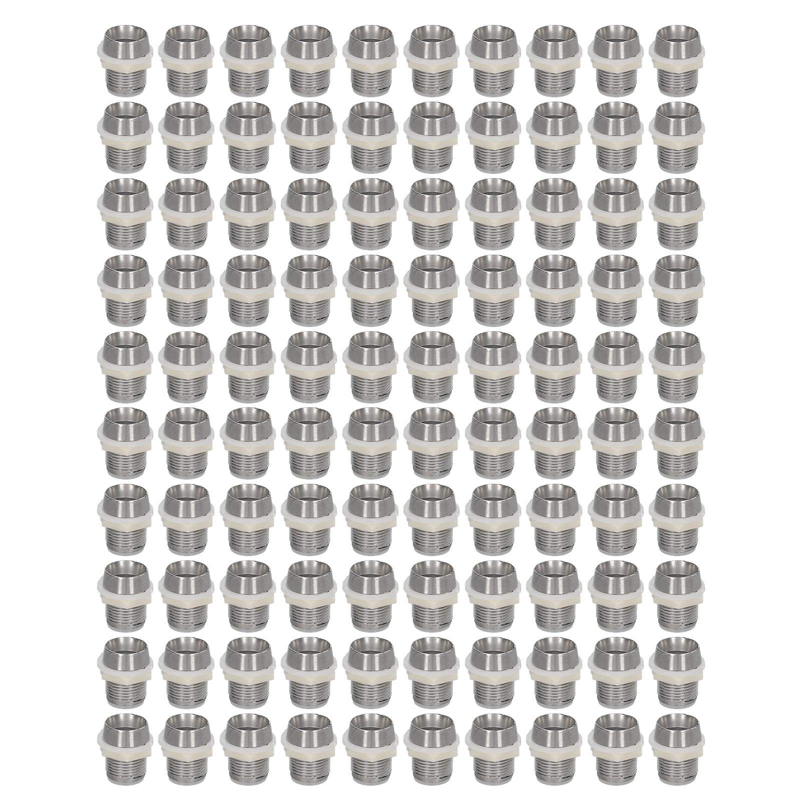 Set Mit 100 10-mm-led-kunststoffhalterungen Zur Panelmontage.