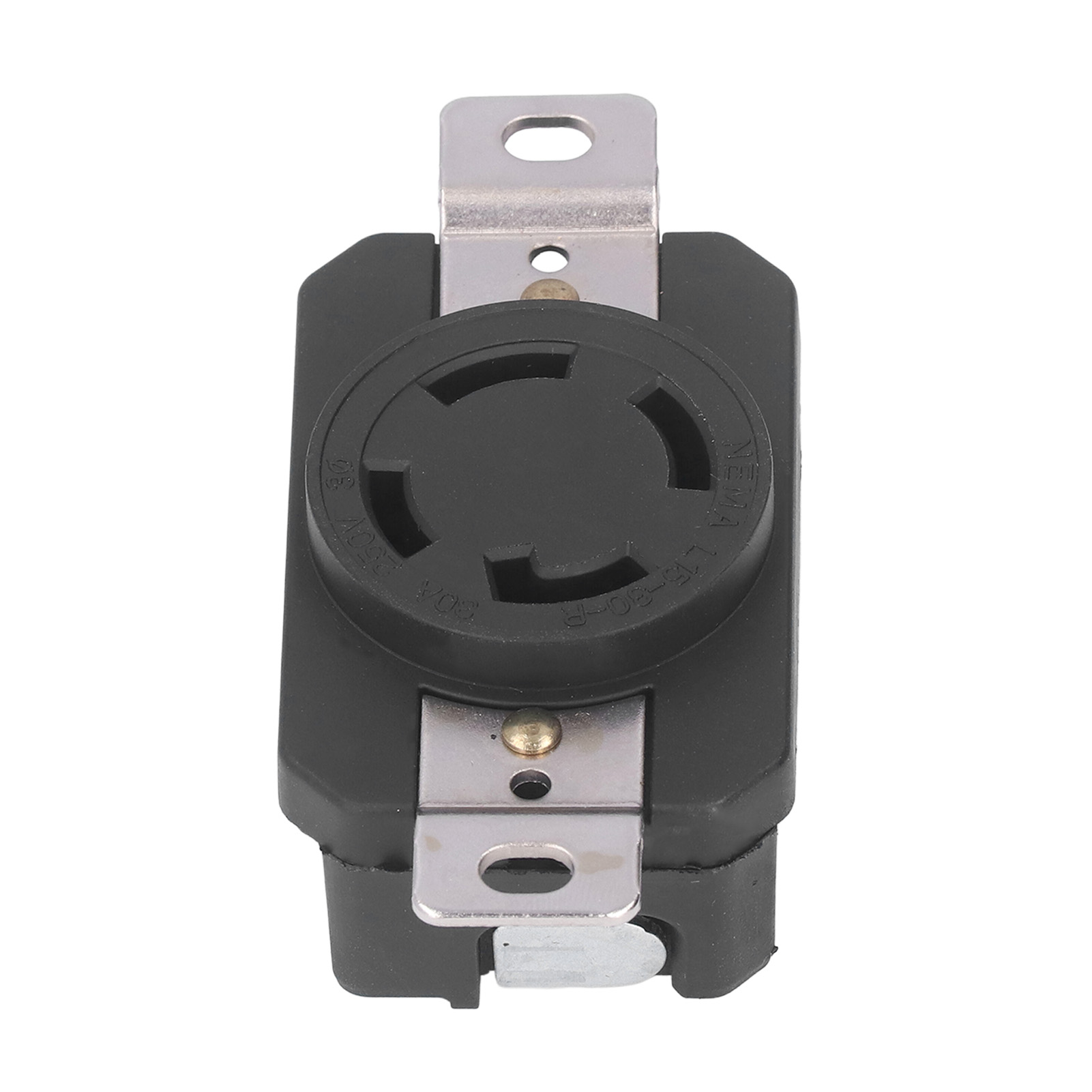Industrielle 4-loch-einbausteckdose Mit Verriegelung, Amerikanische Ausführung, 30 A, 250 V, Nema L15-30r