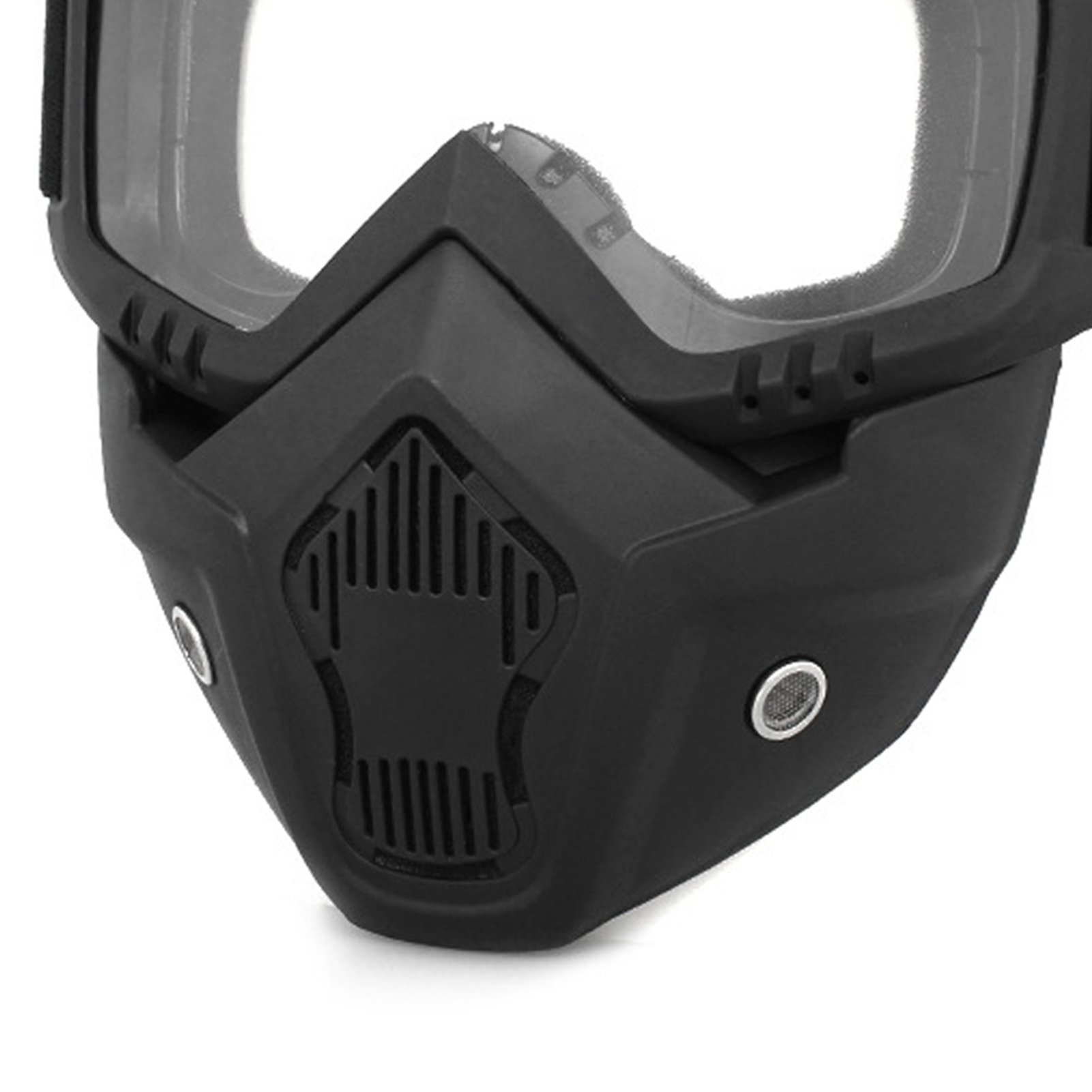 Schutzbrille Für Motorradhelme Mit Visier Und Windschutz Für Fahrten Im Freien. Klare Gläser.