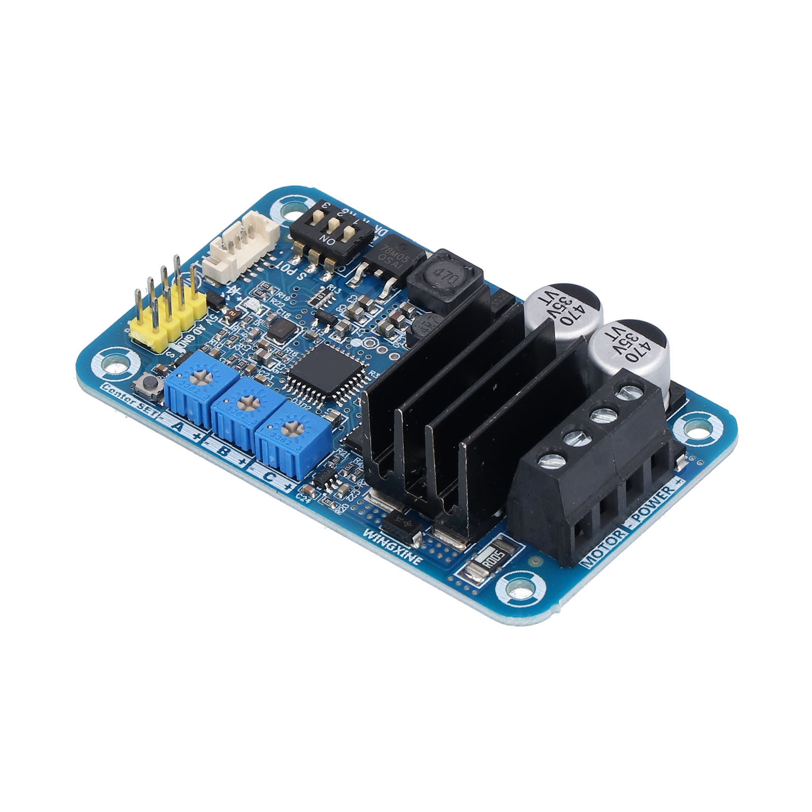 Einkanaliges, Magnetisch Codiertes Servosteuermodul, Diy-steuermodul Mit Hohem Drehmoment 500 Nm 7 V–24 V 10 A Asmf-mt1