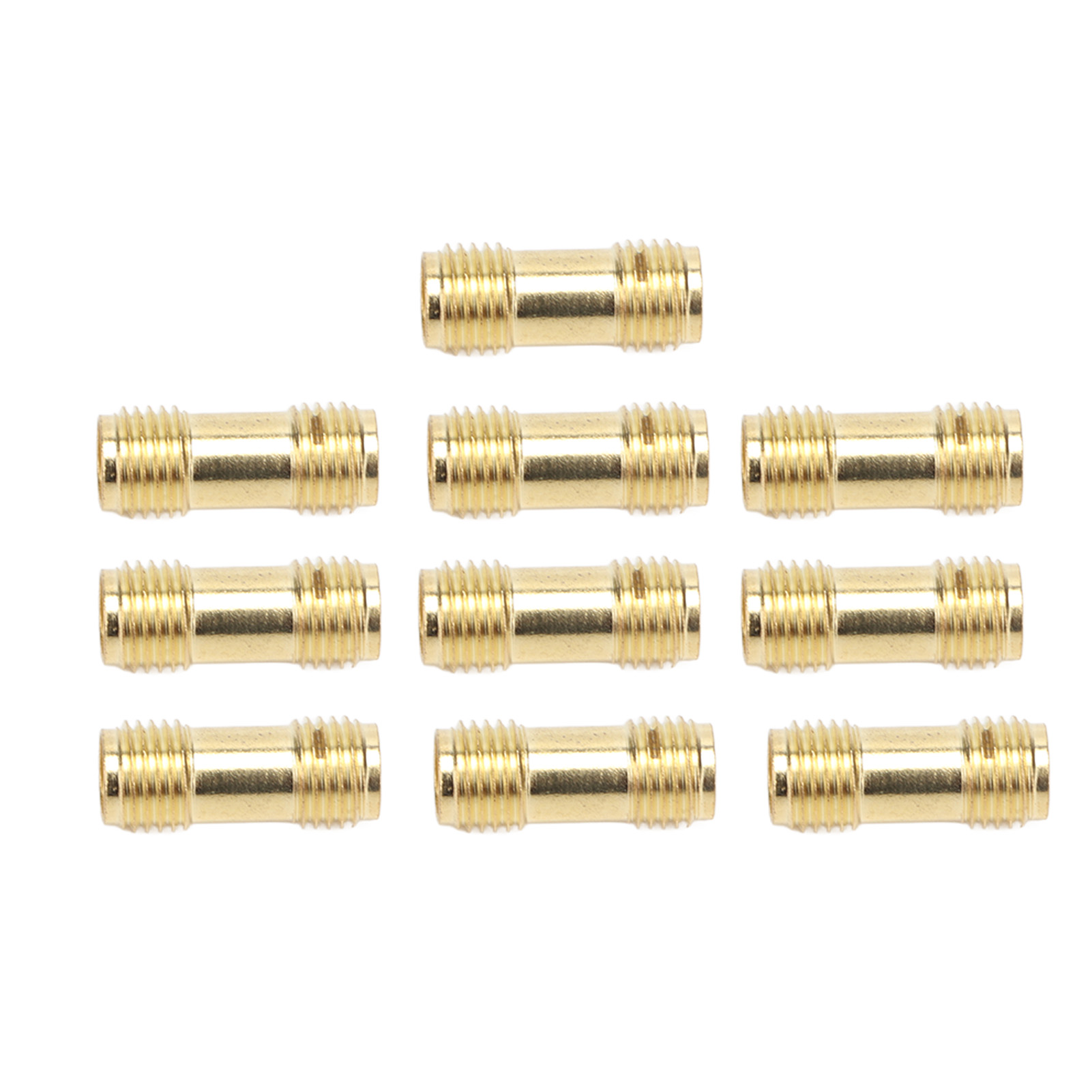 Set Mit 10 Smakk-hf-koaxialkabeladaptern (buchse-buchse)