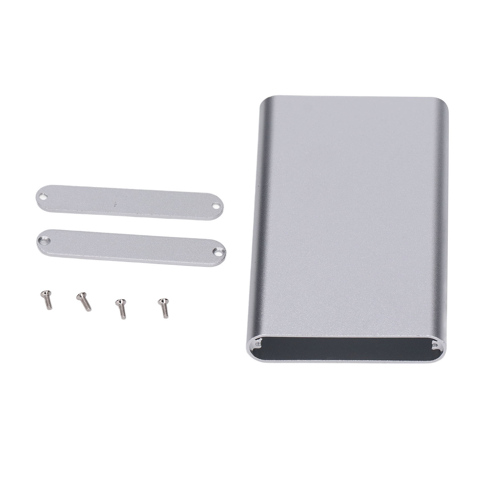 Gehäuse Aus Matter Aluminiumlegierung Für Leiterplatten, Integriertes Elektronikverdrahtungsgehäuse, Projektbox.
