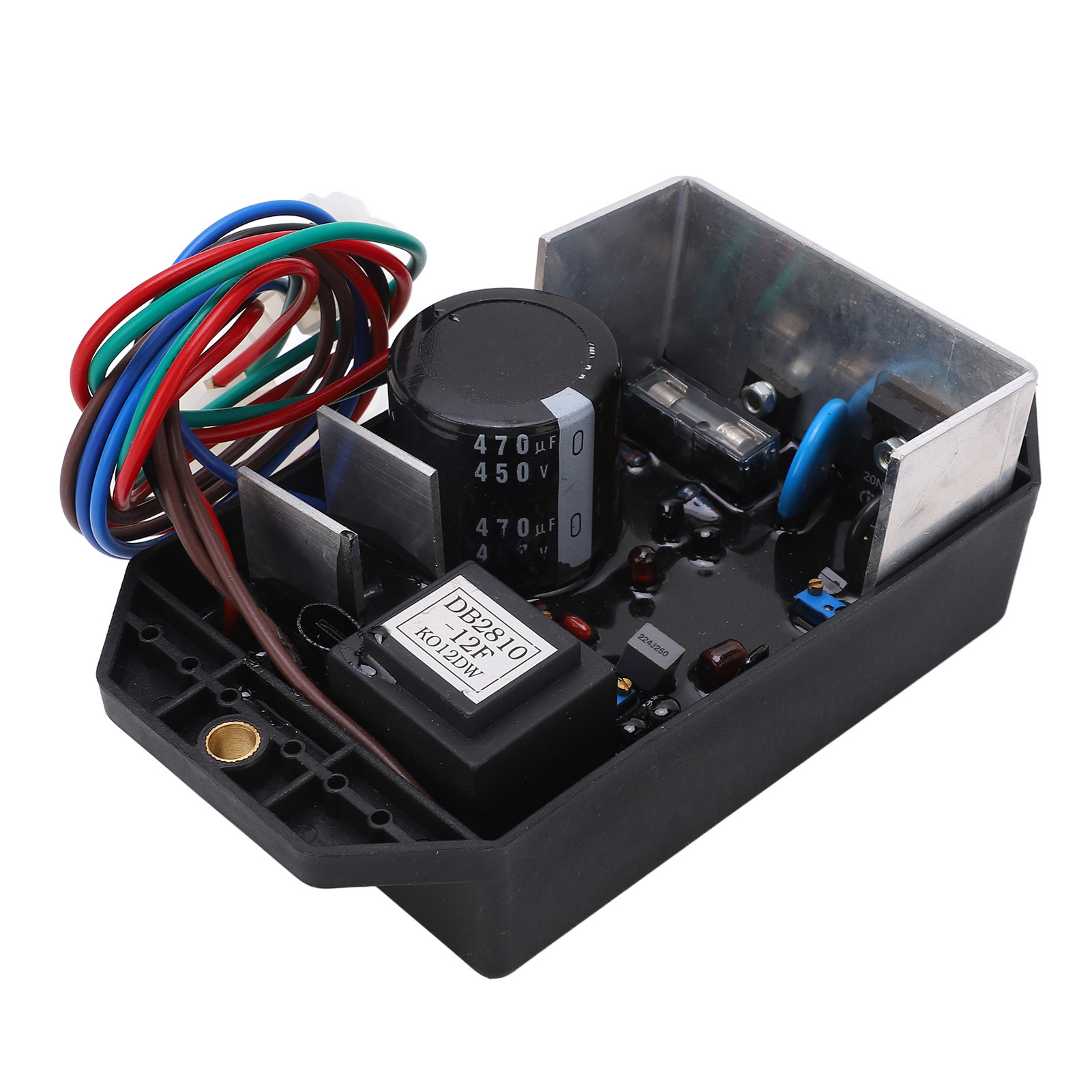 Wasserdichtes Automatisches Spannungsreglermodul Aus Abs-aluminiumlegierung, Zubehör Für Einphasengenerator Und Funkgerät