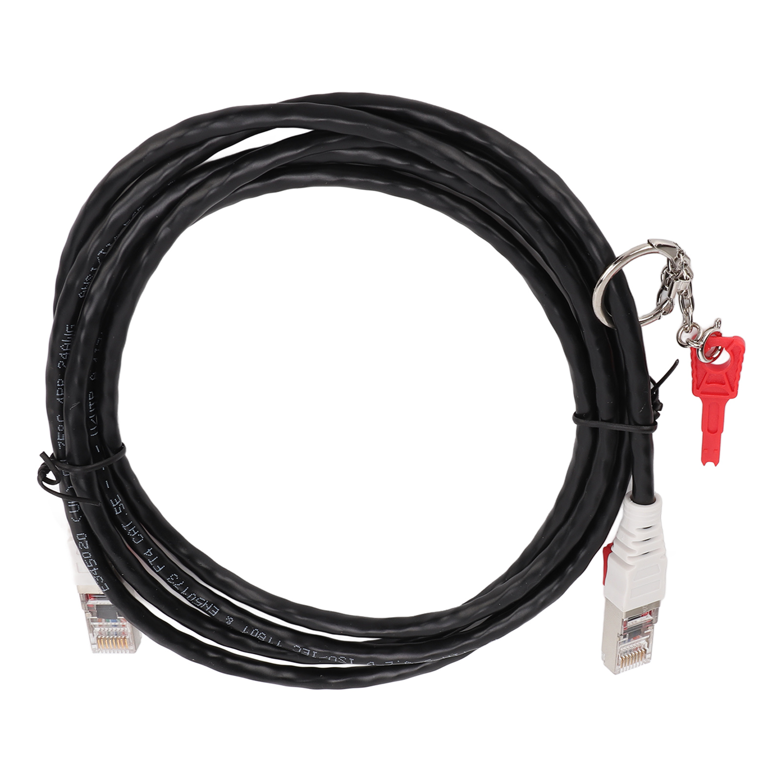 M Cat5e Ethernet-kabel Tfs1020-2l Mit Verriegelbarem Verdrilltem Adernpaar, Internet-netzwerk-patchkabel