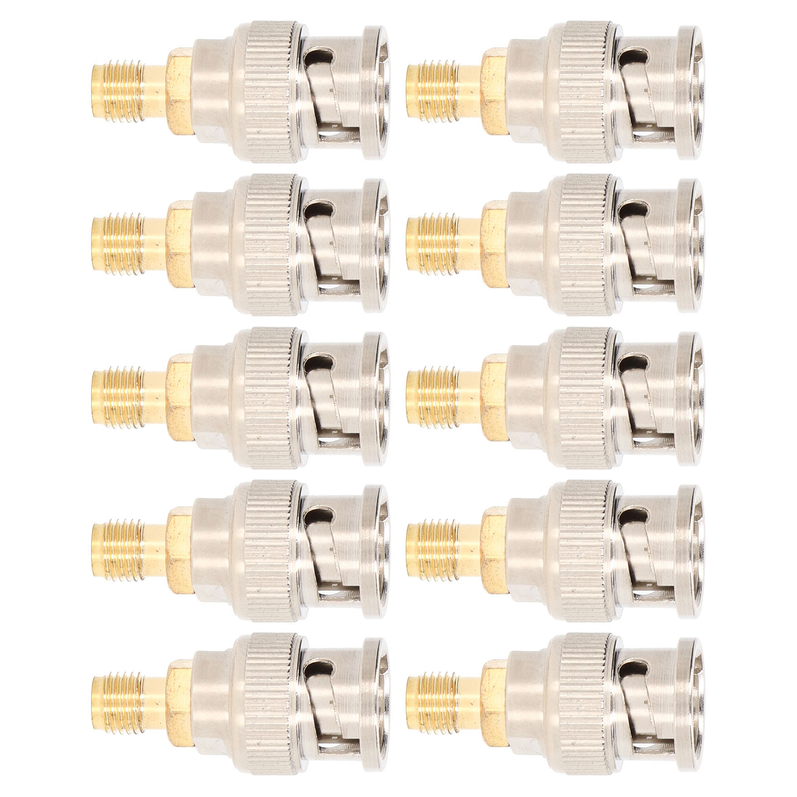 Instrumenten-umrüstsatz: 10 Hf-koaxialadapter Mit Sma-buchse Auf Bnc-stecker