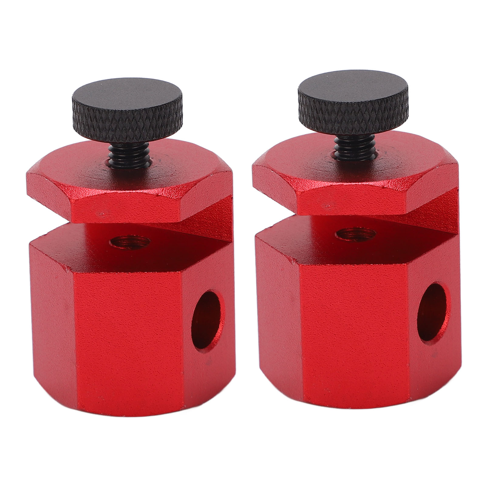 Treppenstopper Aus Rot Eloxierter Aluminiumlegierung, Hilfshalterung Für Rahmen Und Verbindungen