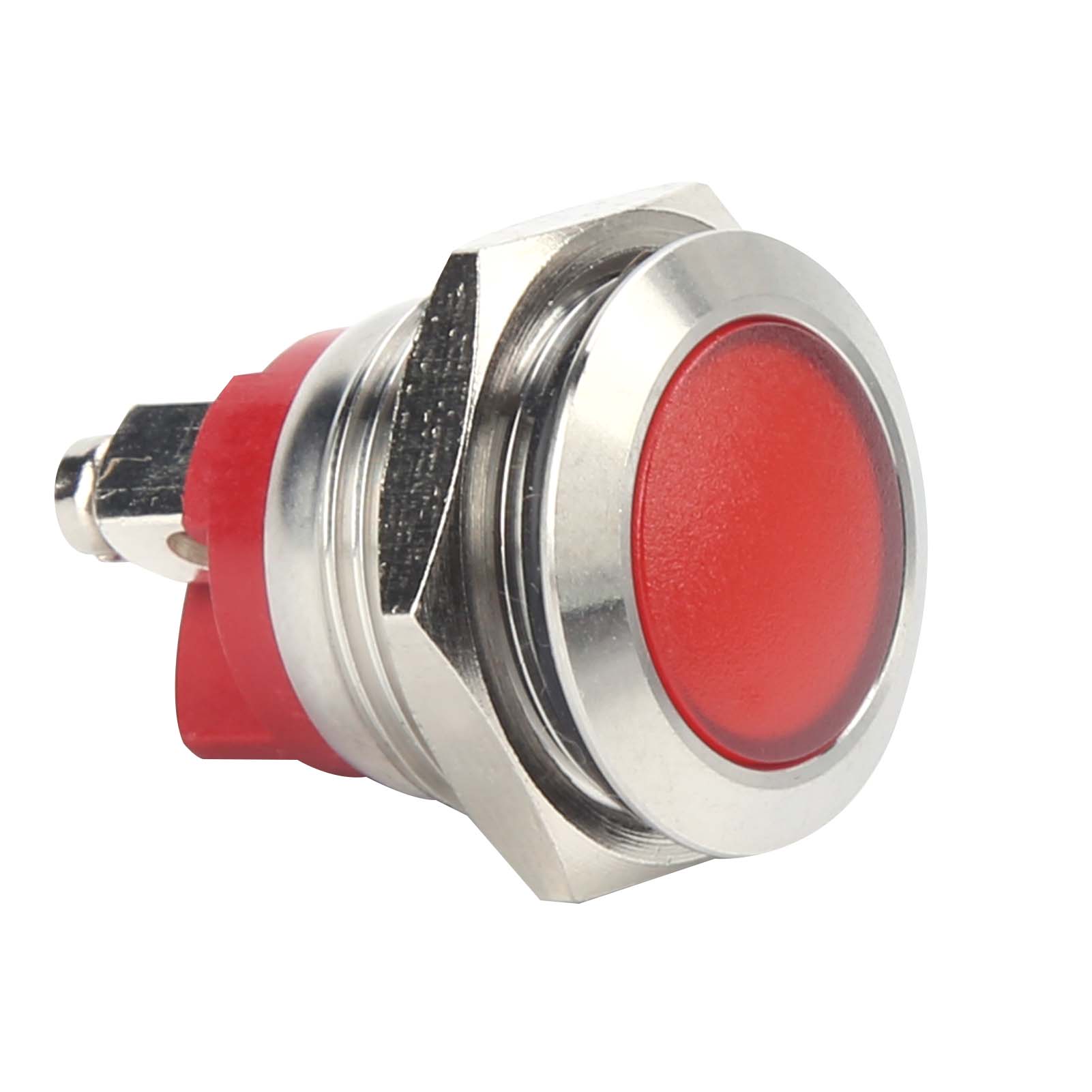 0,6-zoll-led-anzeige, Lichtanzeige, Feuerfester Sockel, Ip66 Wasserdicht, Universell (rot)