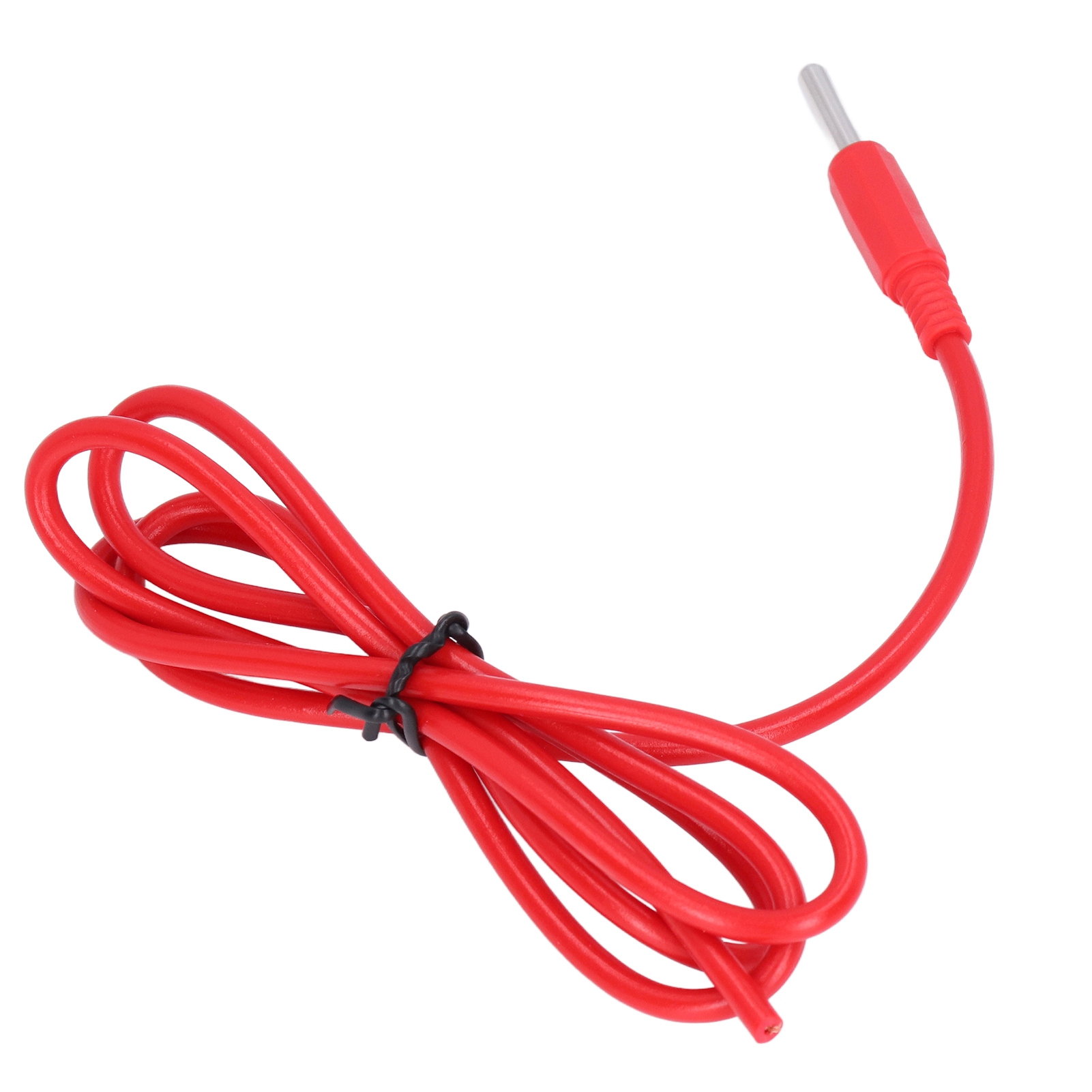 4-mm-bananenstecker-prüfleitungssatz Aus Messing Und Pvc, 32 A, 1000 V, Für Elektrische Prüfungen (rot)