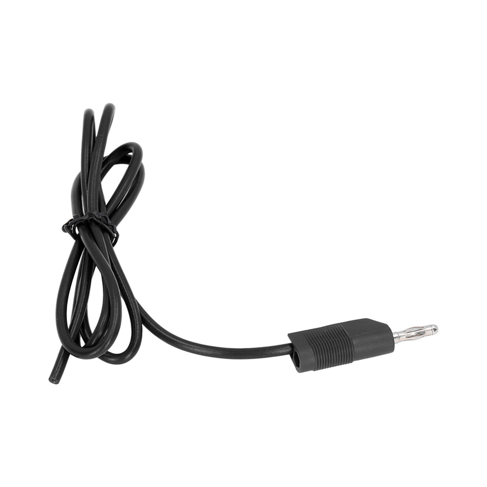 4-mm-messing-pe-bananenstecker-prüfleitungssatz (stecker Auf Stecker) 32 A 1000 V Für Elektrische Prüfungen (schwarz)