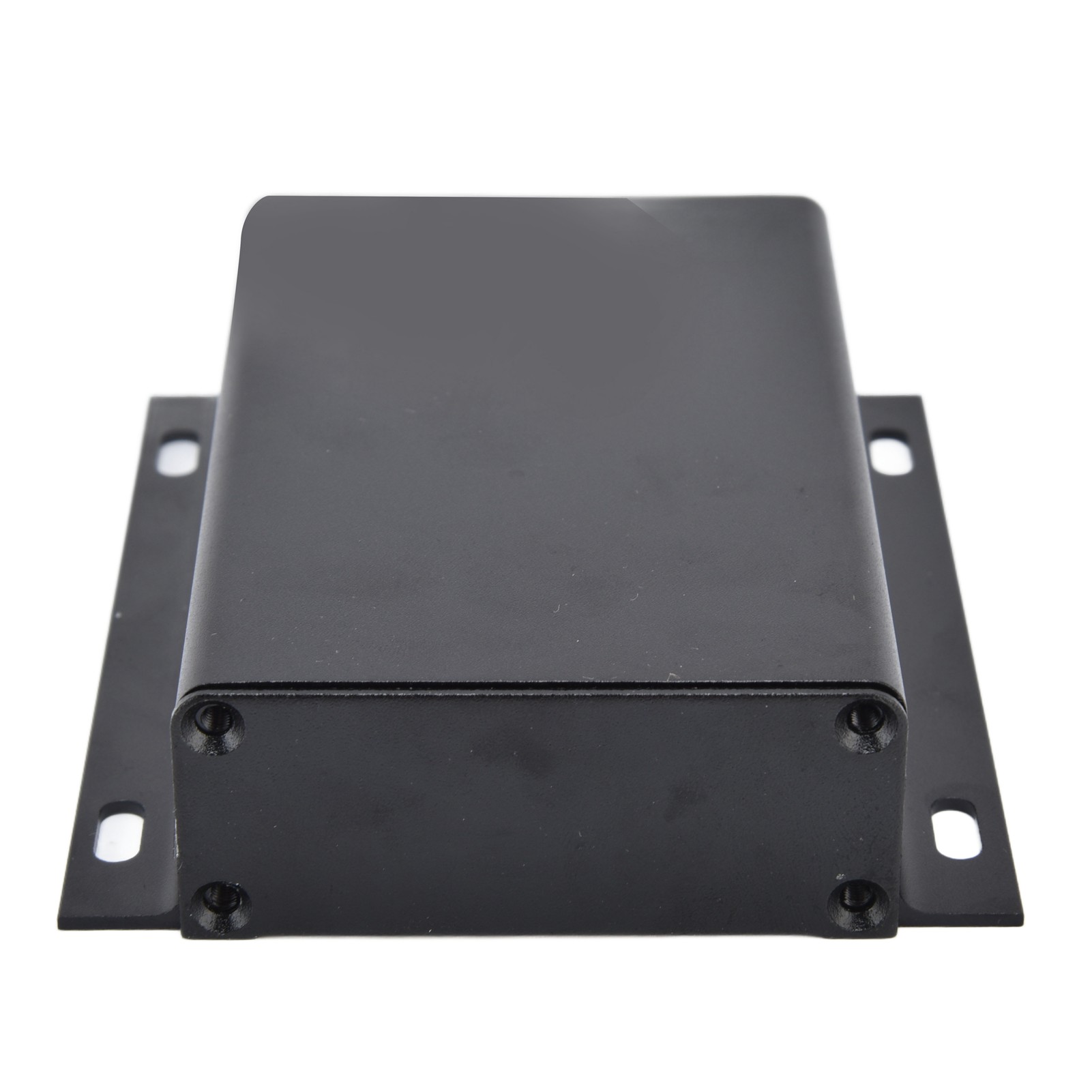 Elektrisches Gehäuse Aus Aluminiumlegierung Für Projekte, Unterteilter Kasten 25 X 84 X 100 Mm, Mattschwarze Platte