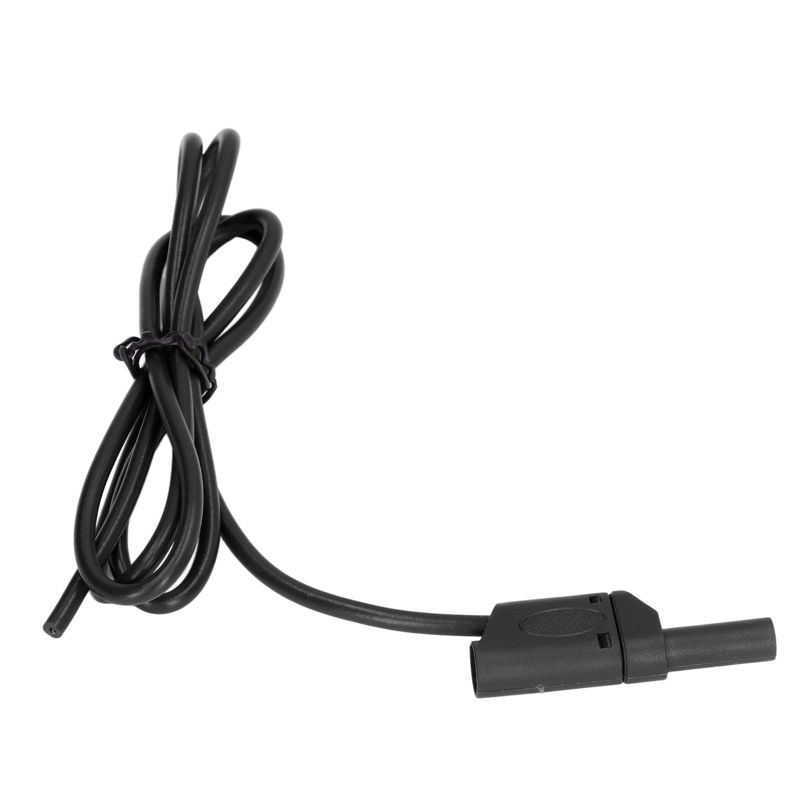 Bananenstecker-prüfleitungssatz, Sichere Ausführung, Stecker-stecker, Für Elektrisches Multimeter J.70016, 4 Mm, Schwarz