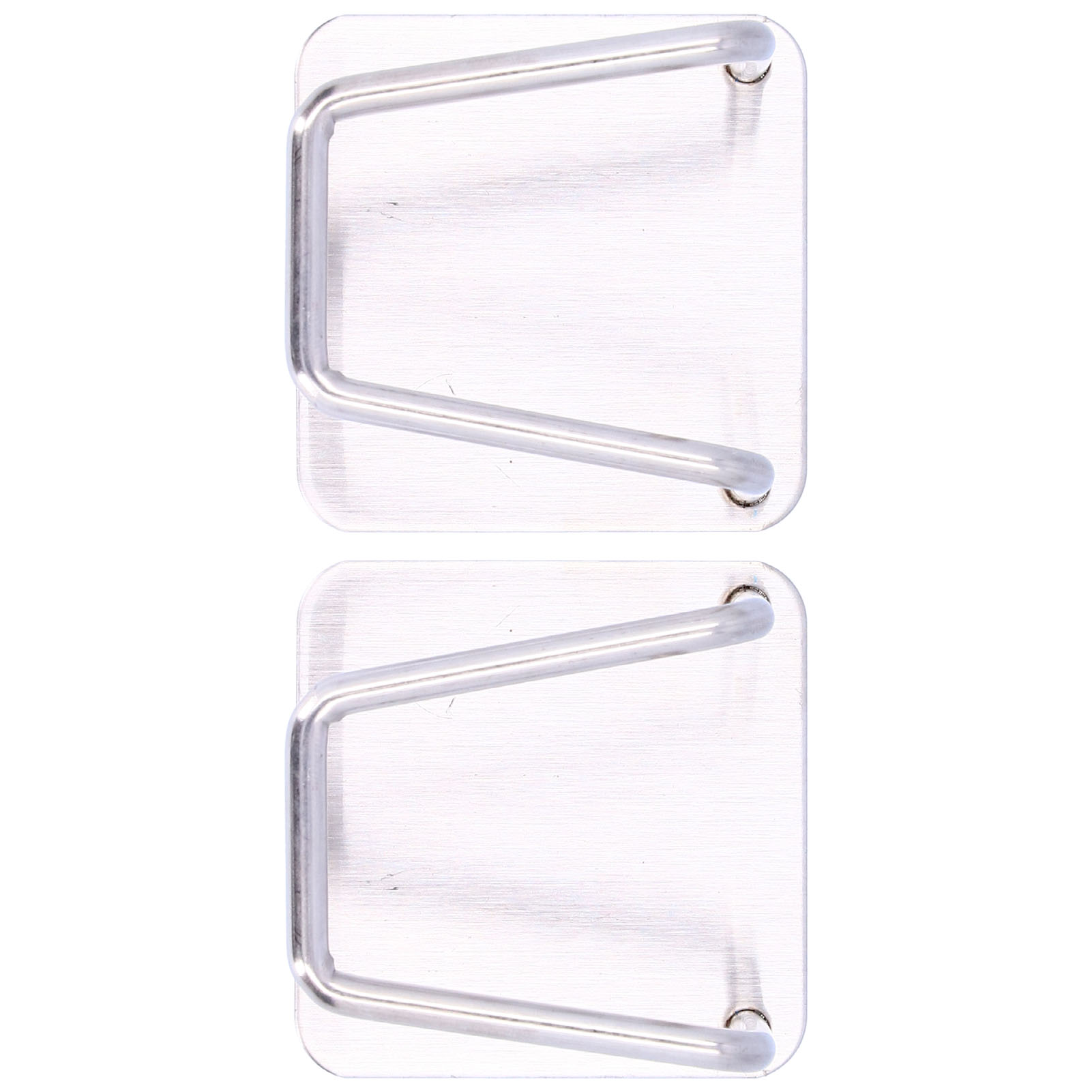 Set Mit 2 Schwammhaltern Aus Edelstahl, Rostfrei Und Wasserdicht, Silberfarben, Für Die Küchenspüle