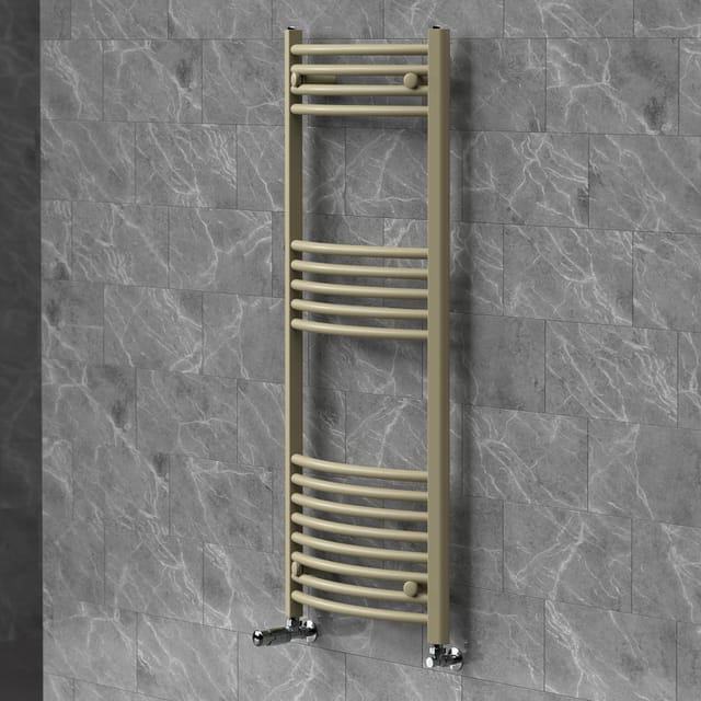Luxebath Handtuchheizkörper 500x1200 Mm Badheizkörper Mit Thermostatventil